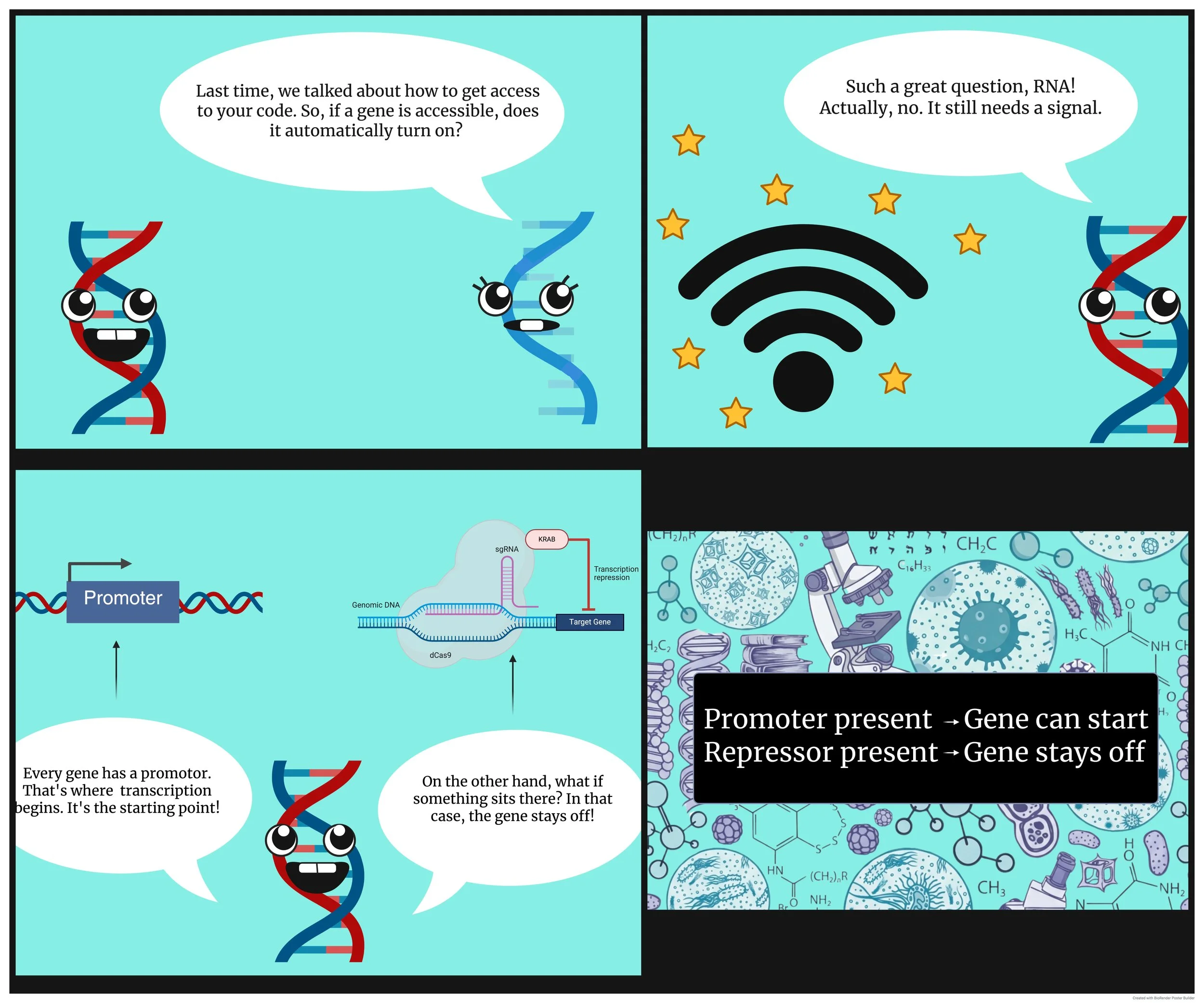 Promoter vs. Repressor: Your Cell’s Best-Selling Switch Pack!