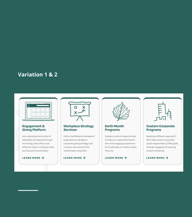 Screenshot of usertesting findings