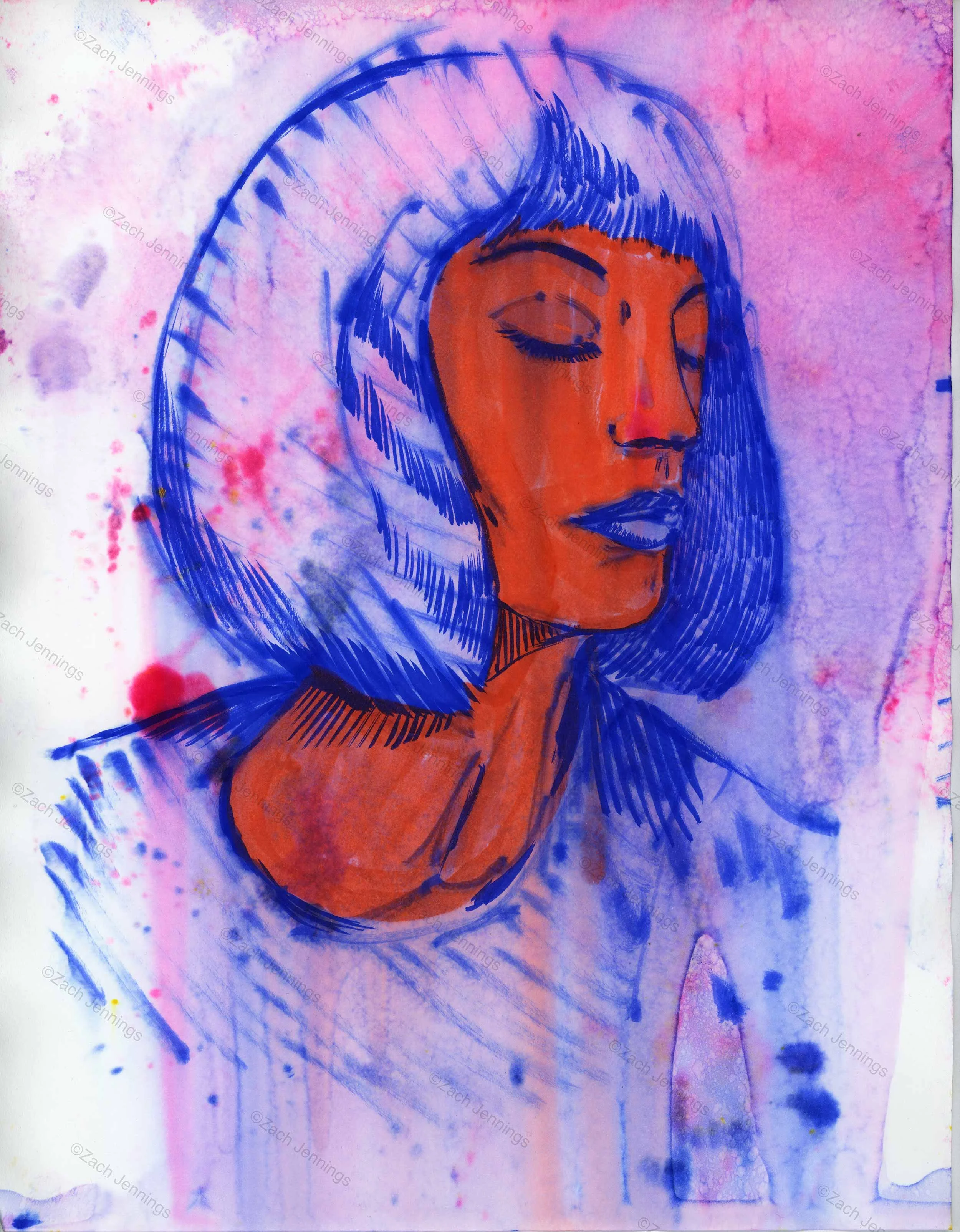 SCARLET, 2024 – 8-1/2" X 11"