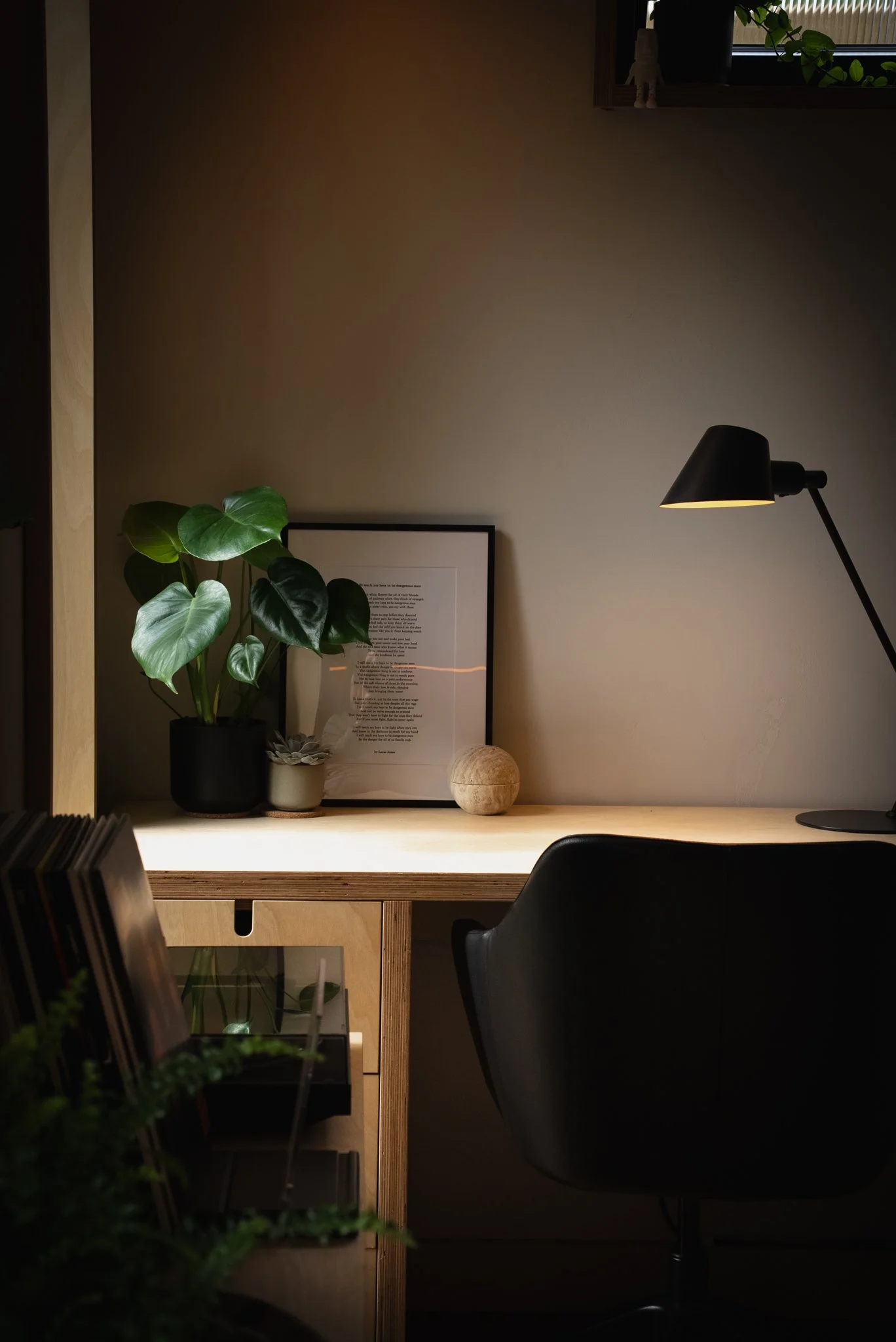 Birch Ply Desk