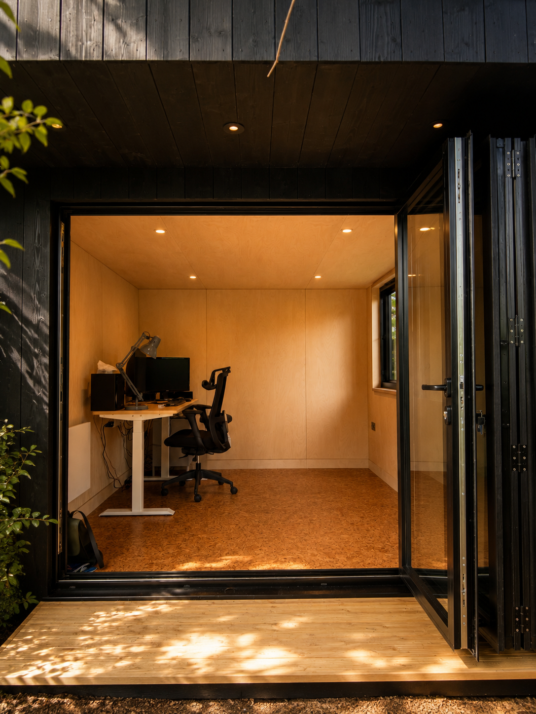 A home office setup