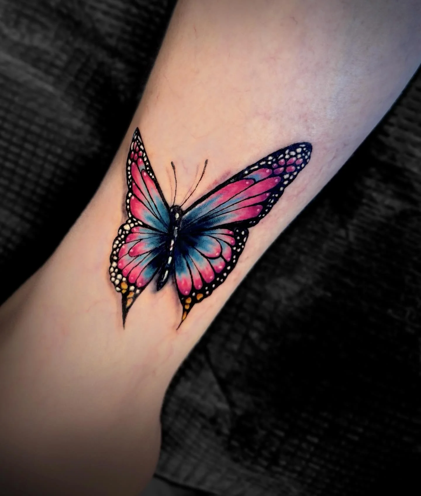 Just a little coverup 🦋 #tattoo #butterfly #coverup