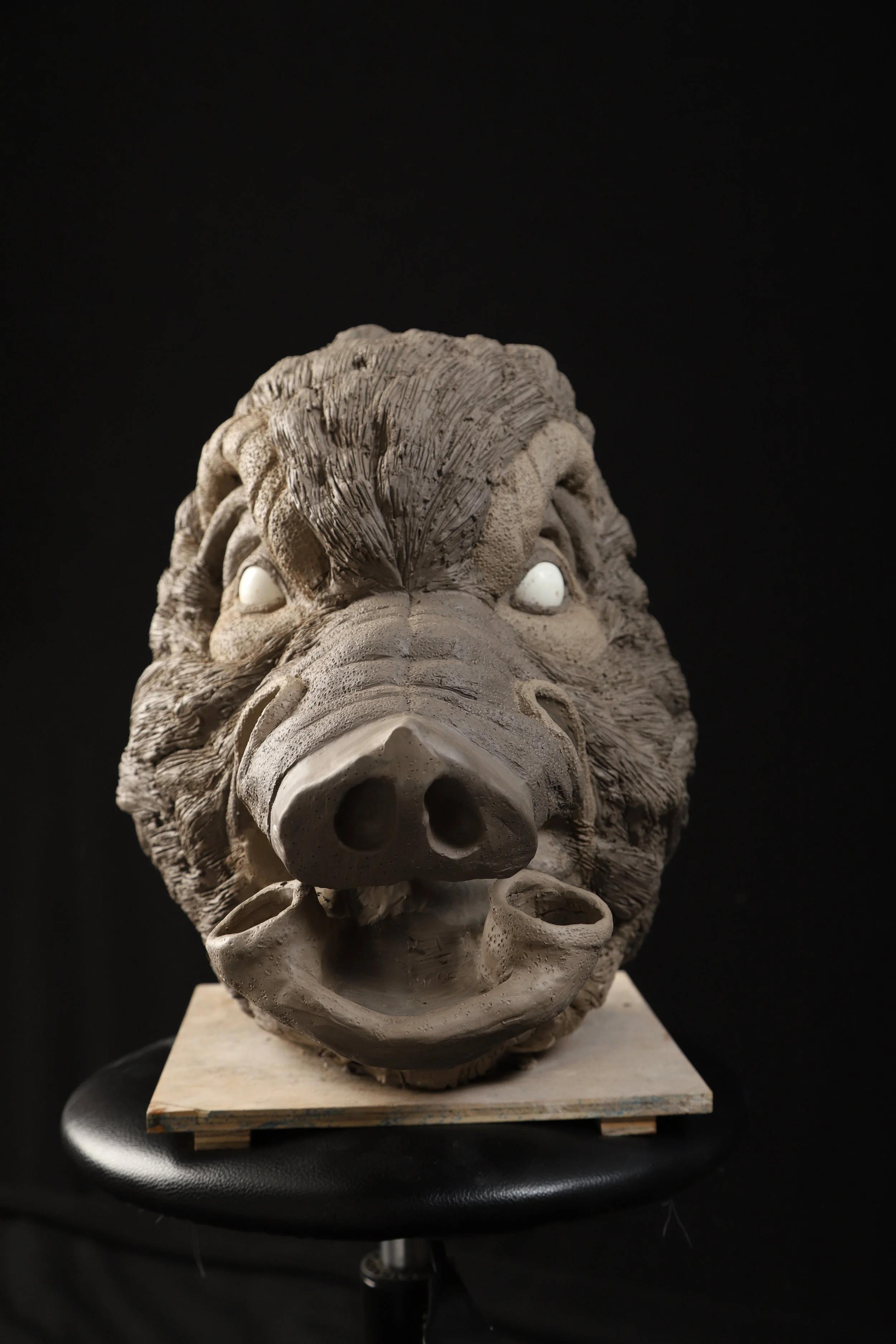 7. Boar Sculpt Front.JPG
