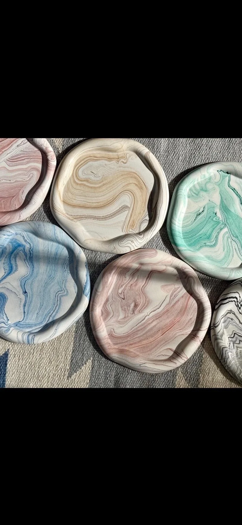 Resin Trinket Dish made in a mold