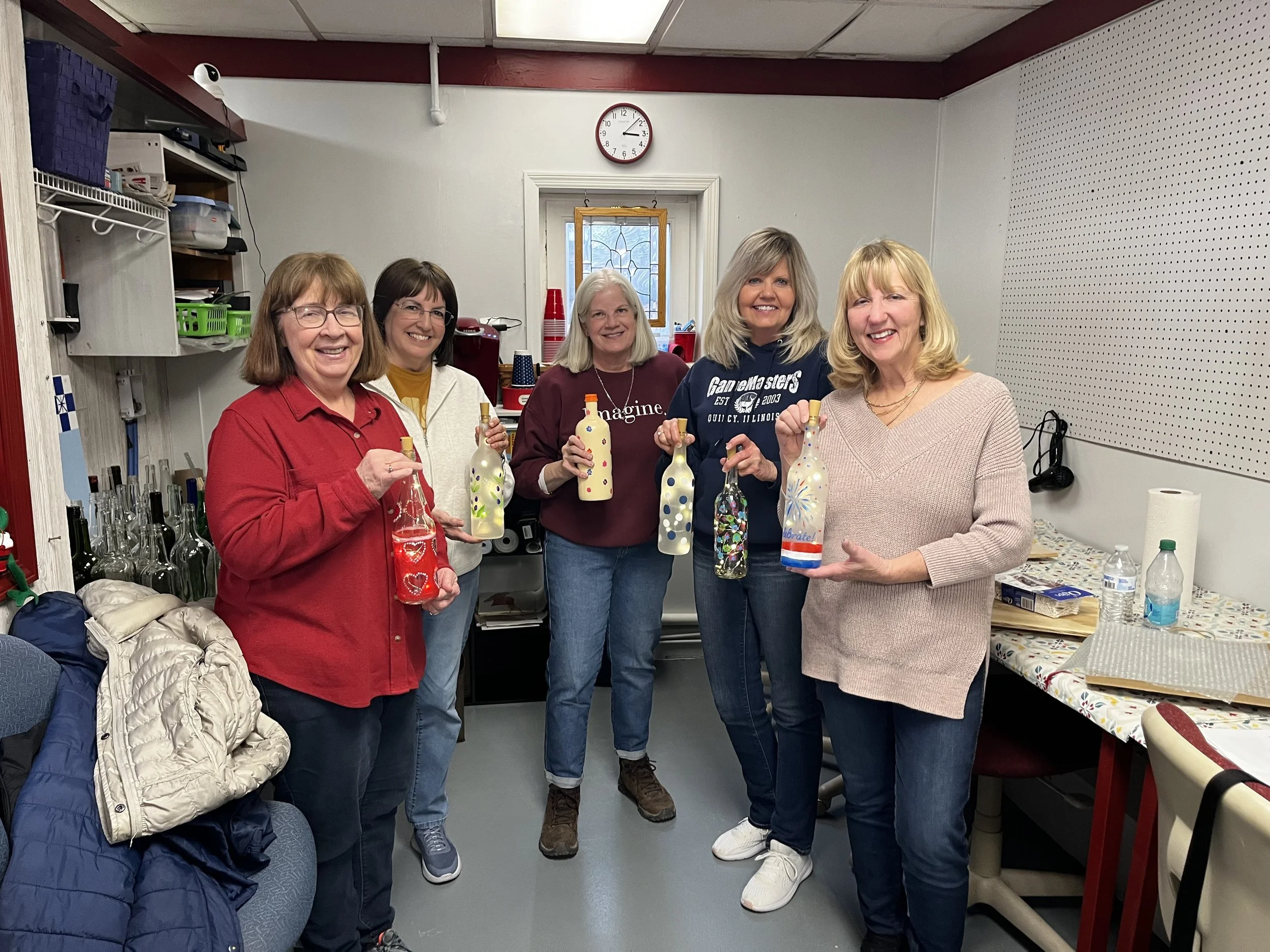 Bottle Painting Class - $18