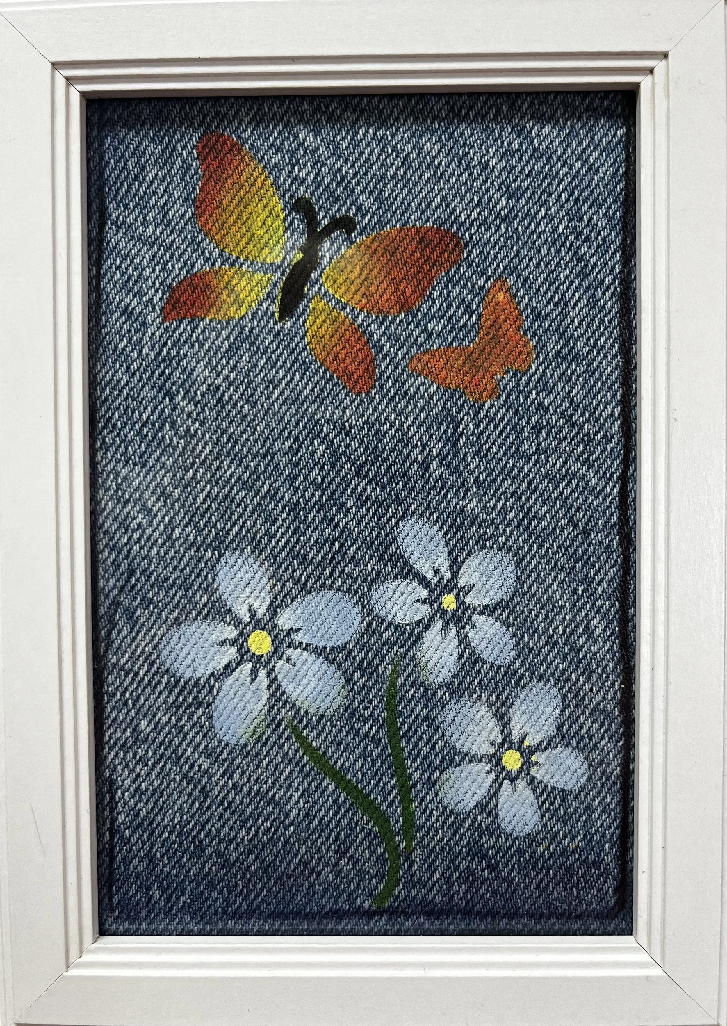 Fabric Paint and Stenciling on Denim Workshop