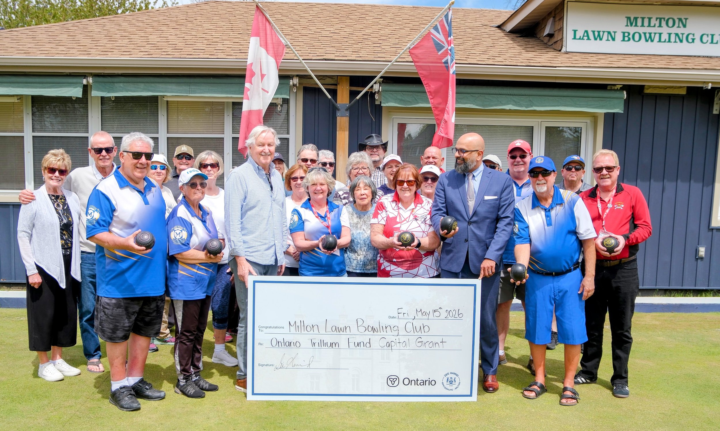 Ontario Government gives Milton Lawn Bowling Club $64,100