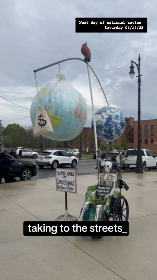 On Thursday May 1st 2025 a report of 1000 to 2000 individuals, concerned citizens, took to the Detroit, Michigan streets. Listened to speakers, performers, and eventually walk down the main strips to downtown to shout at the world and let everyone kn