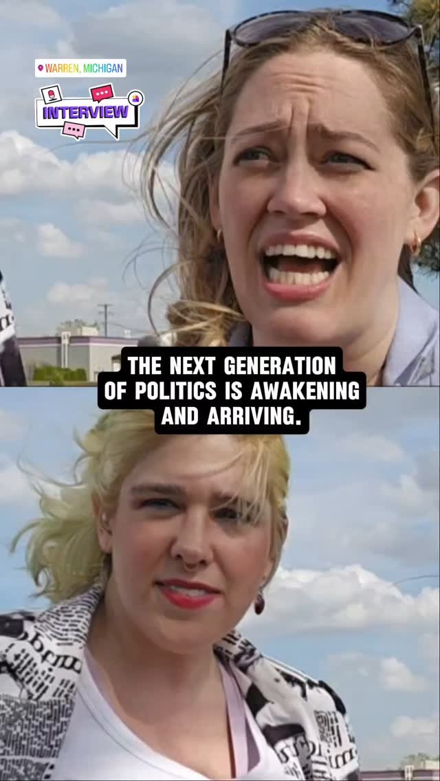 @cbhines586 was out in Warren MI and I had the chance to interview theb Michigan Congress district 10 hopeful, and low and behold, researching her now, I see we are the same age! wild to realize that people my age are or here, running for office and