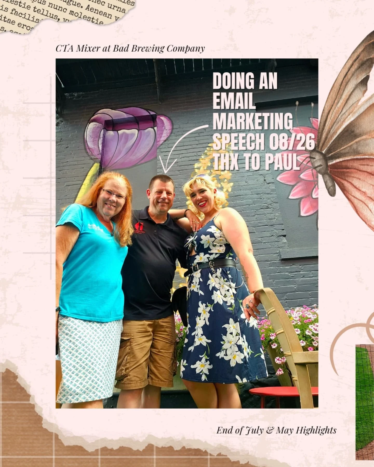 Still catching up on loads of highlights and stretching my creative story telling a little bit while doing it.
August 26th in hosting an email marketing crash course for small business owners that people can attend in Lansing Michigan thanks to @pa