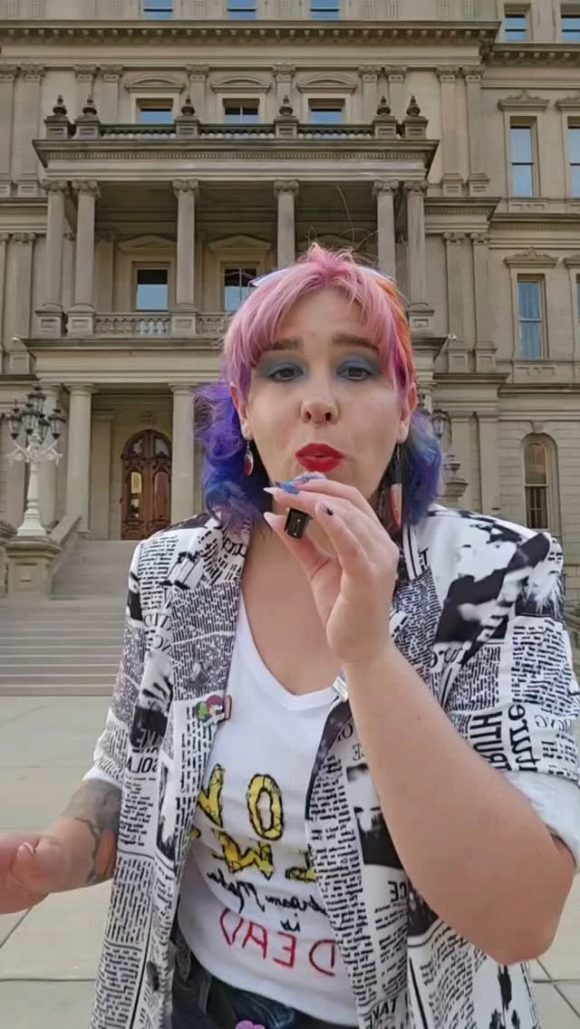 A landmark step forward happened for our movement. Under the saddest of circumstances but it is real representation, elected officials in the state of Michigan from the house of reps, showing up, speaking out, and taking real steps to change the tide