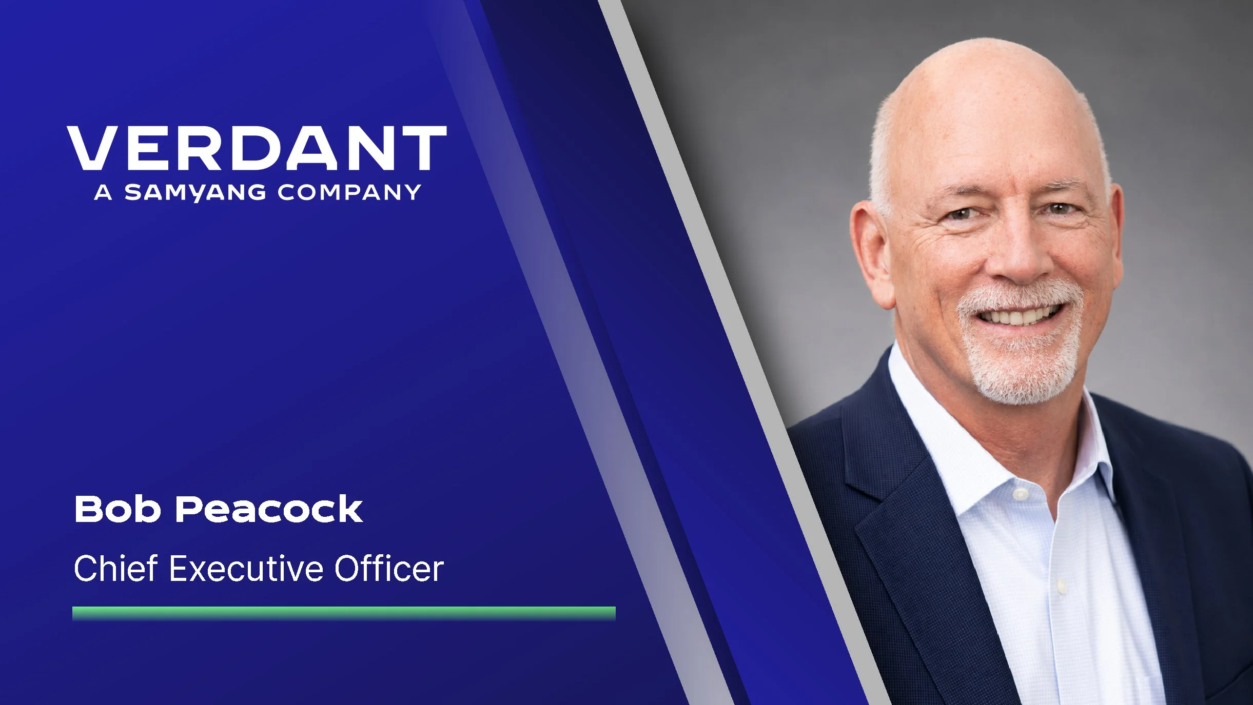 Robert Peacock Appointed Chief Executive Officer of Verdant Specialty Solutions
