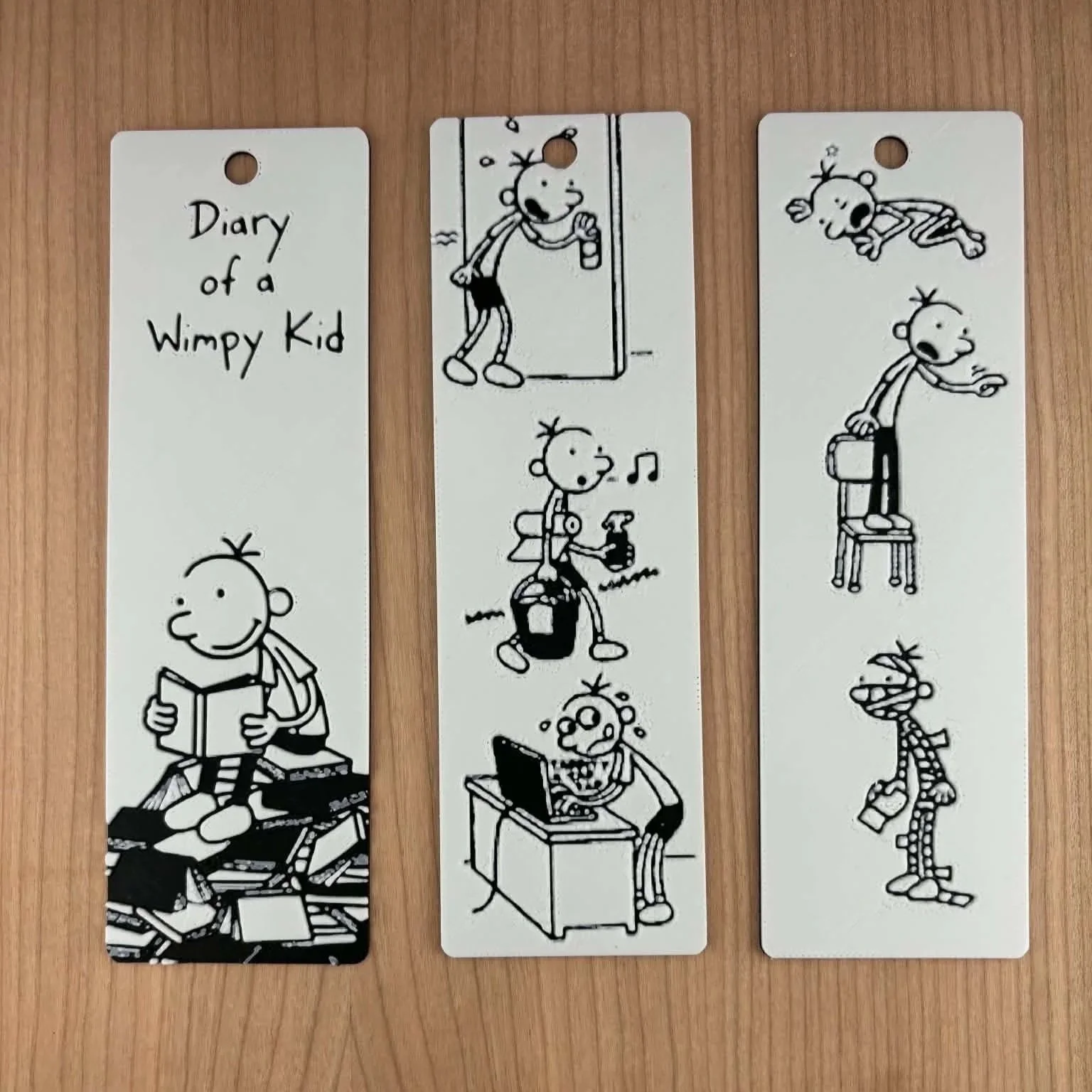 Whimpy Kid Bookmarks