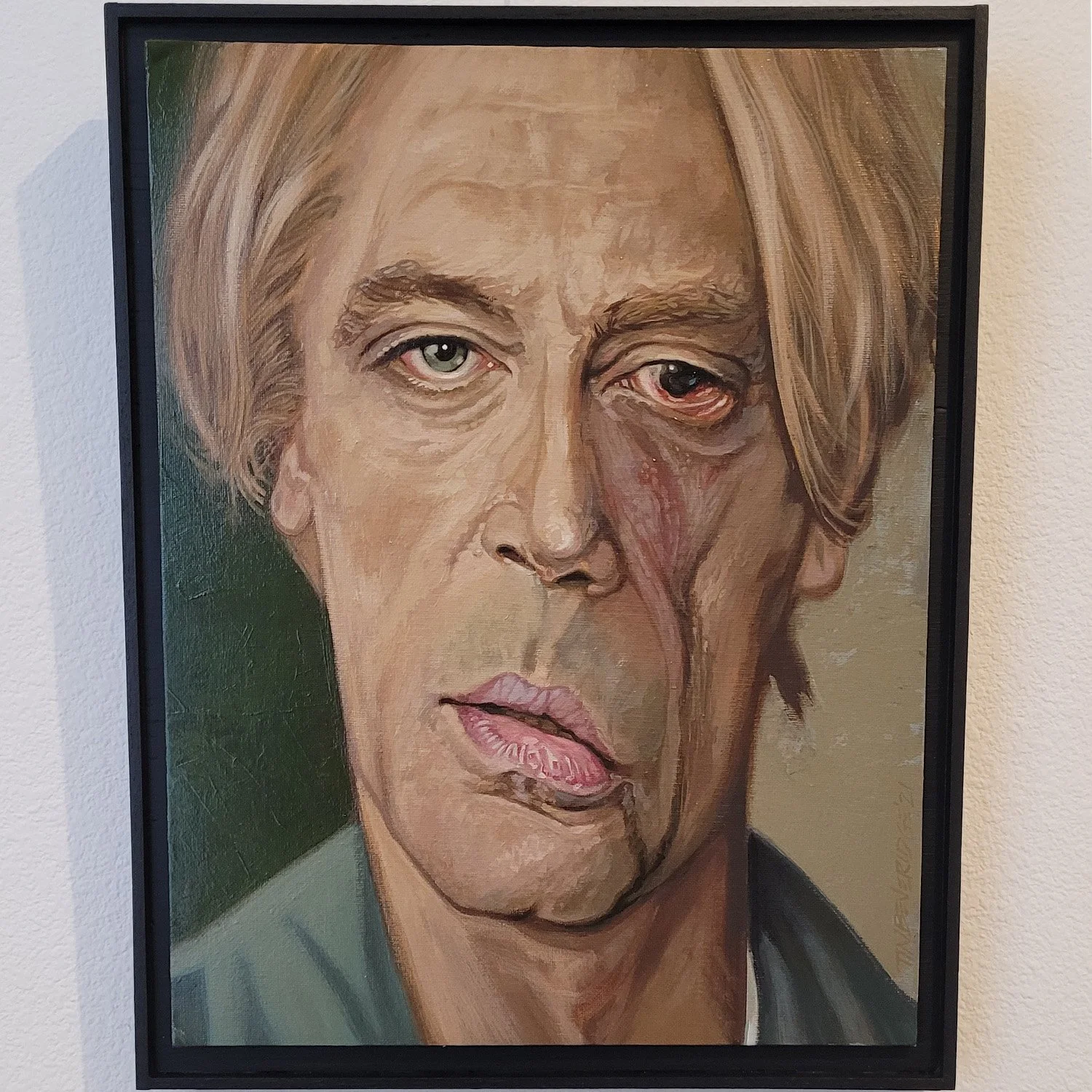 SILVA - Portrait on canvas panel