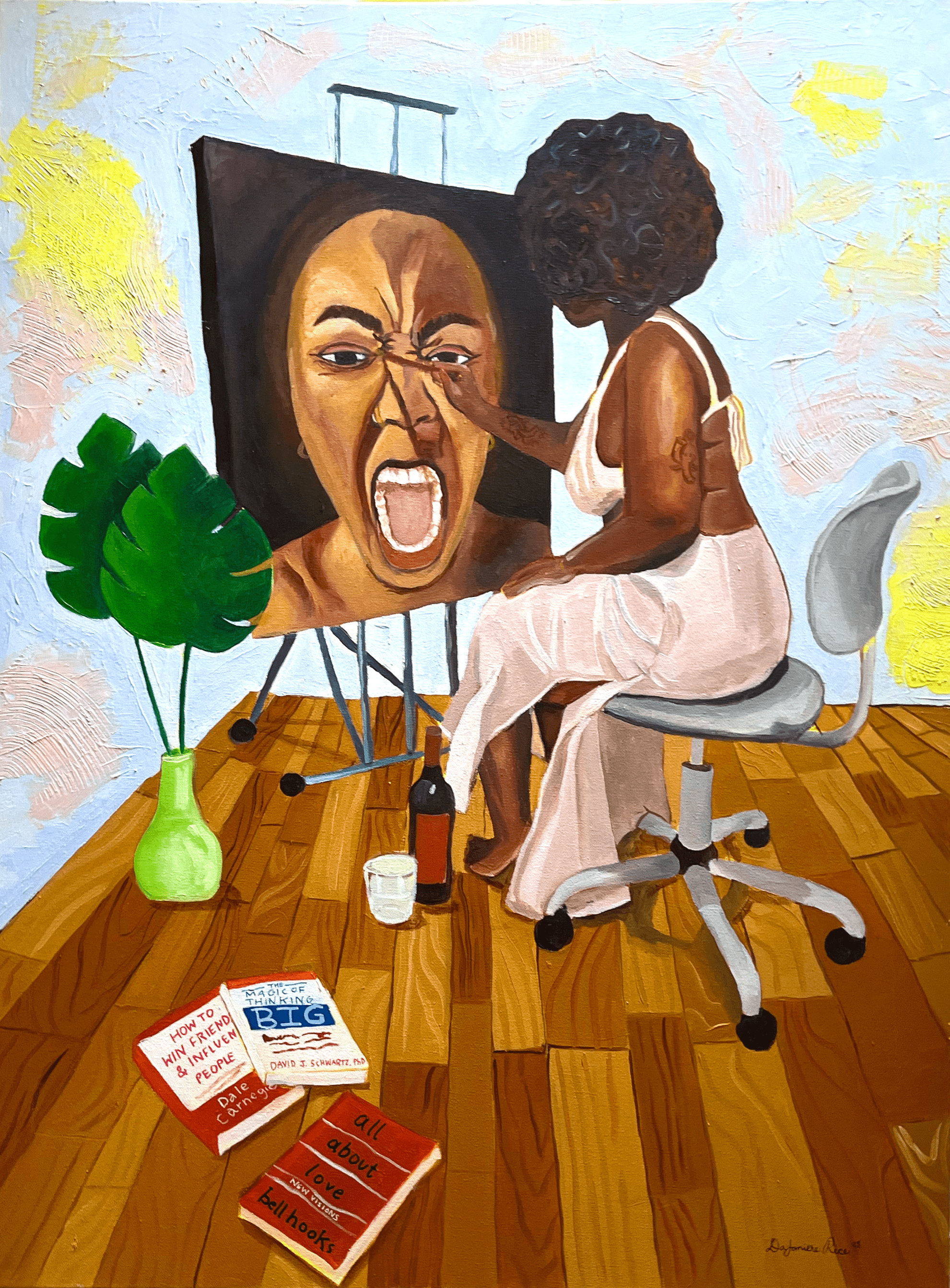 Work-in-Progress (Oil, 2022)
