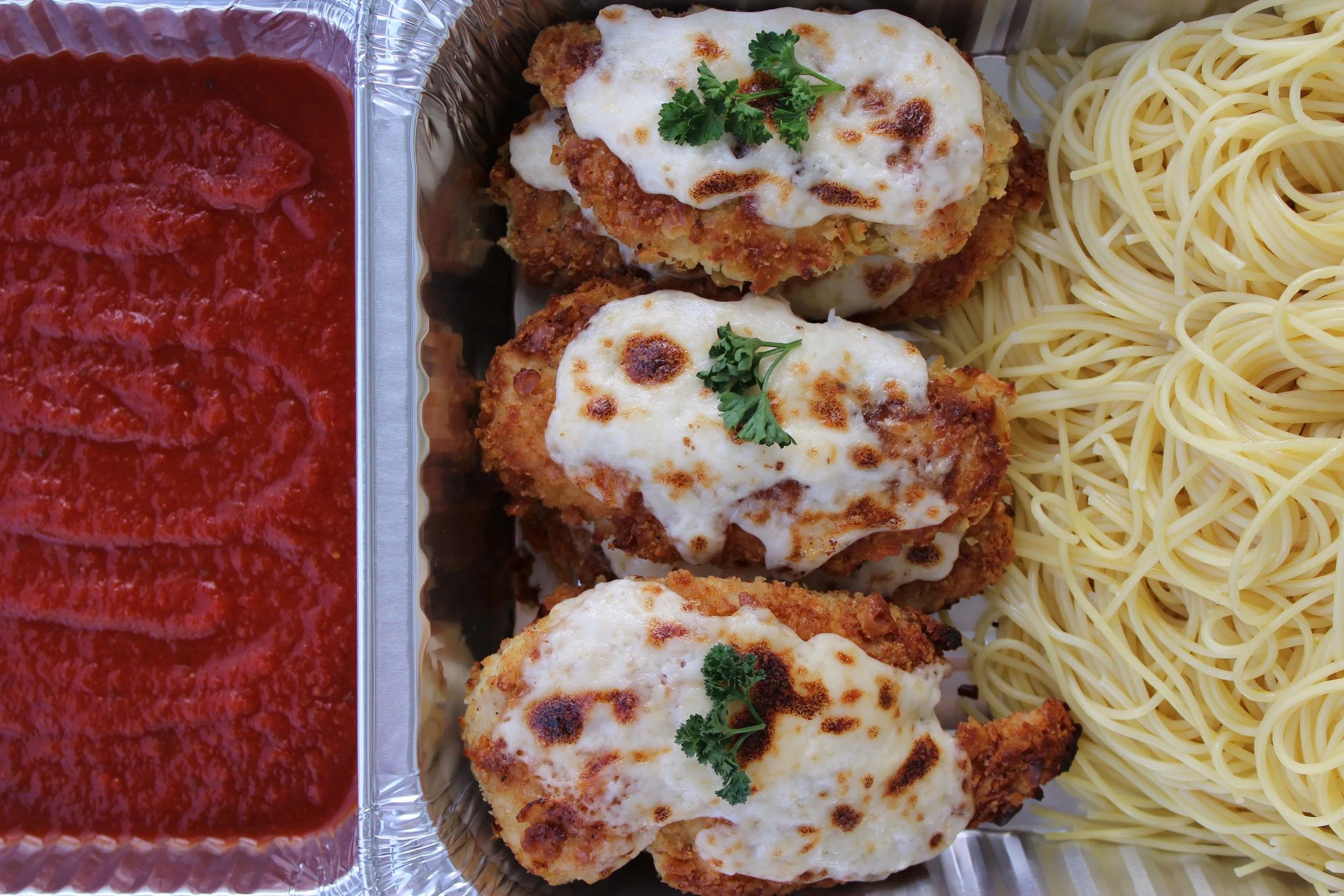 Golden Chicken Parmesan