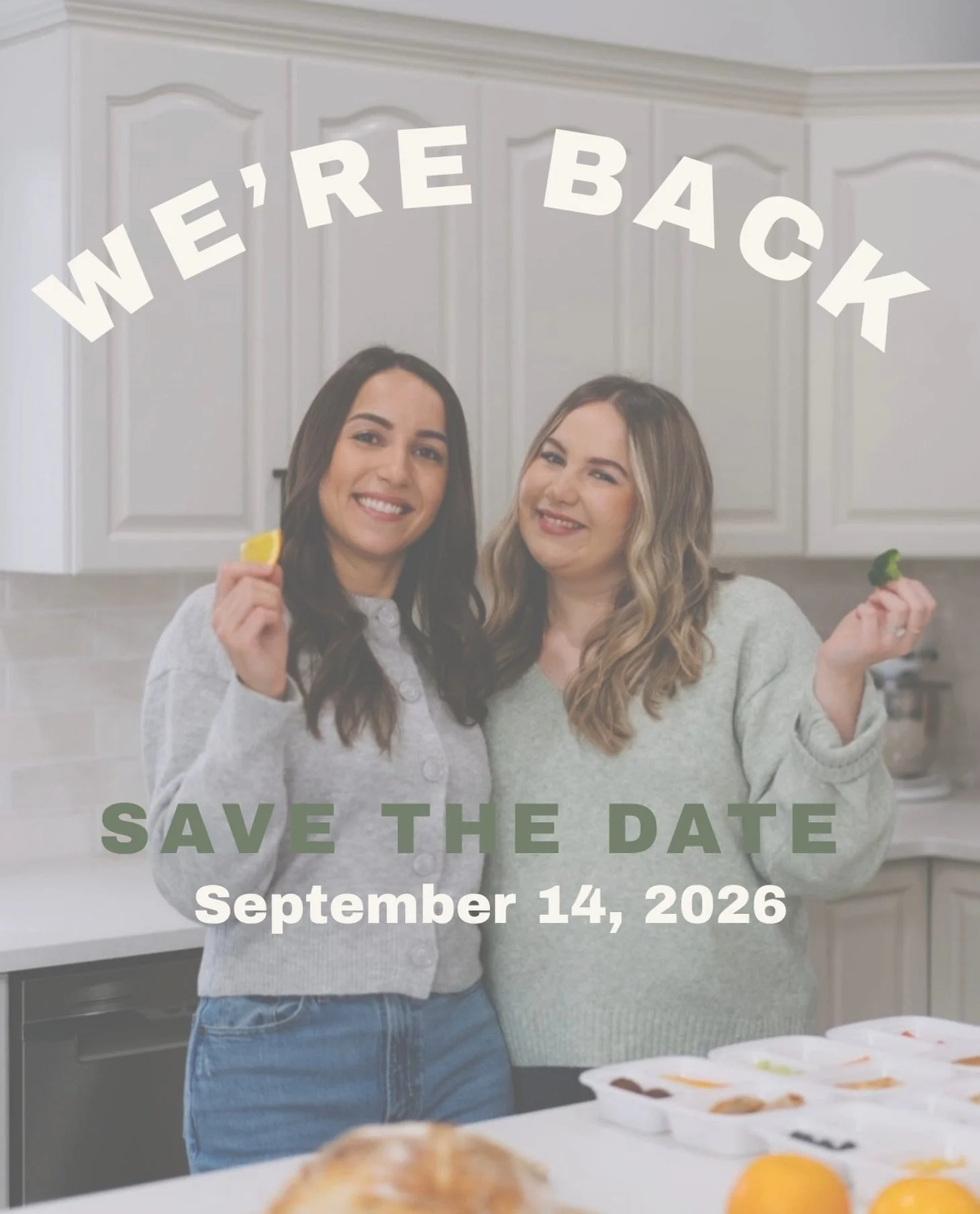 Its true&hellip; MRN IS BACK for Bulk Meals as of September 14, 2026 🤭🤍

We cannot wait to share more SO soon.

Thank you for being here, for sticking with us, and for cheering us on through it all. 🥹

Stay tuned! 

Al &amp; Kar