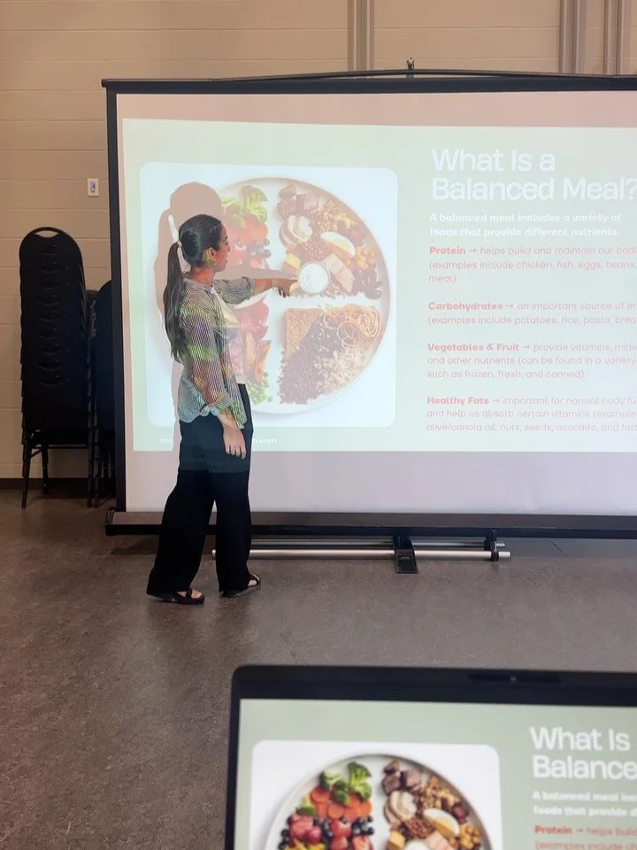 This summer, we&rsquo;ve had the incredible opportunity to bring nutrition resources and education to the communities of Conklin and Janvier. 🤍

We&rsquo;ve spent time with the youth, adults and seniors through nutrition education and hands-on cooki