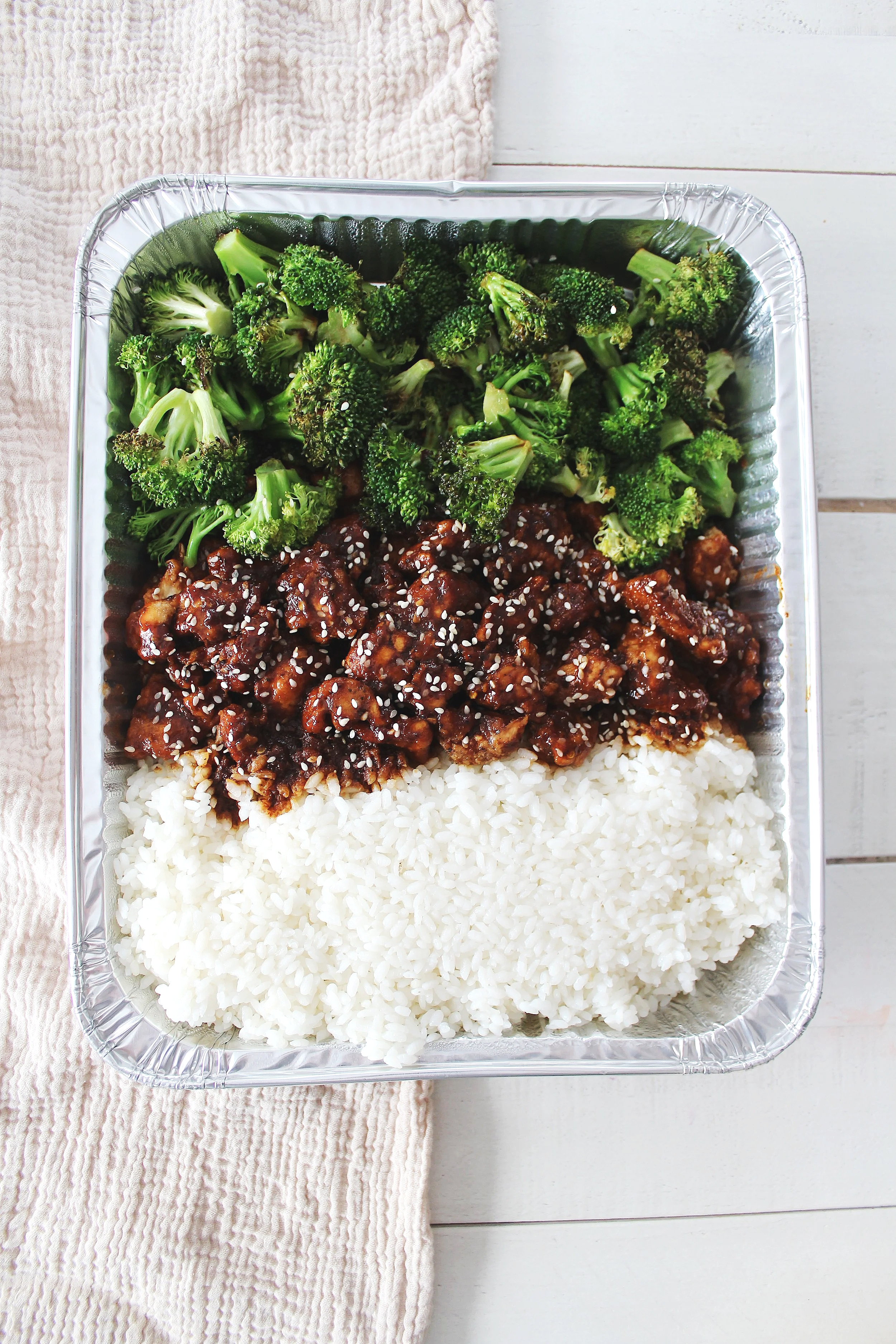 Nourishing Orange Chicken & Broccoli with Sushi Rice