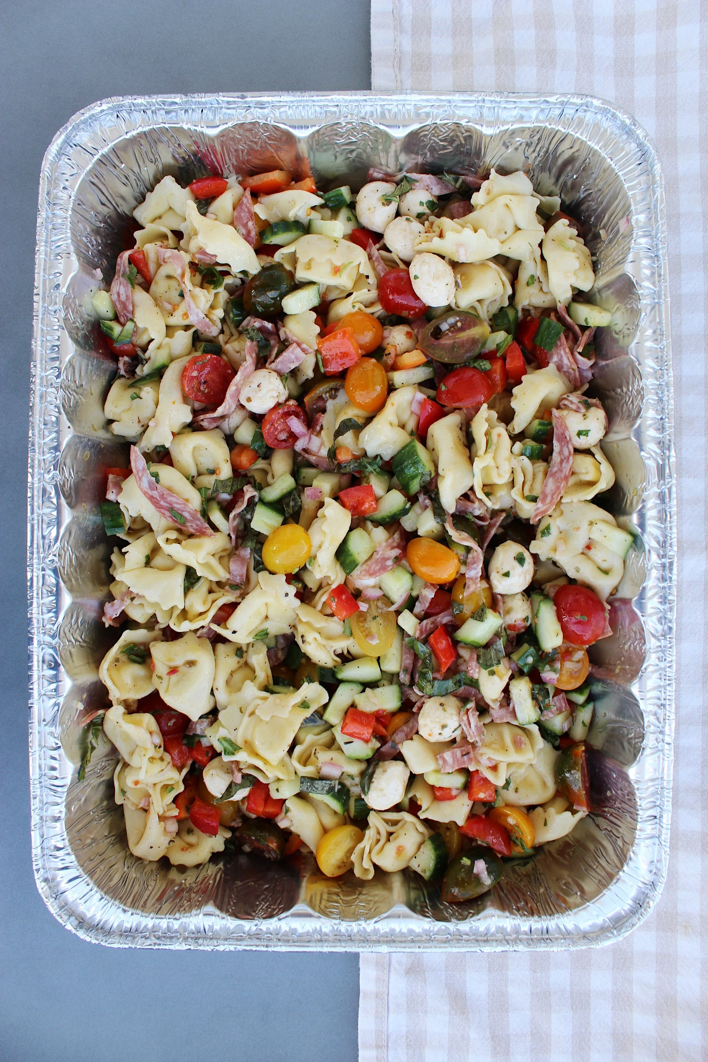 Sunshine Tortellini Pasta Salad