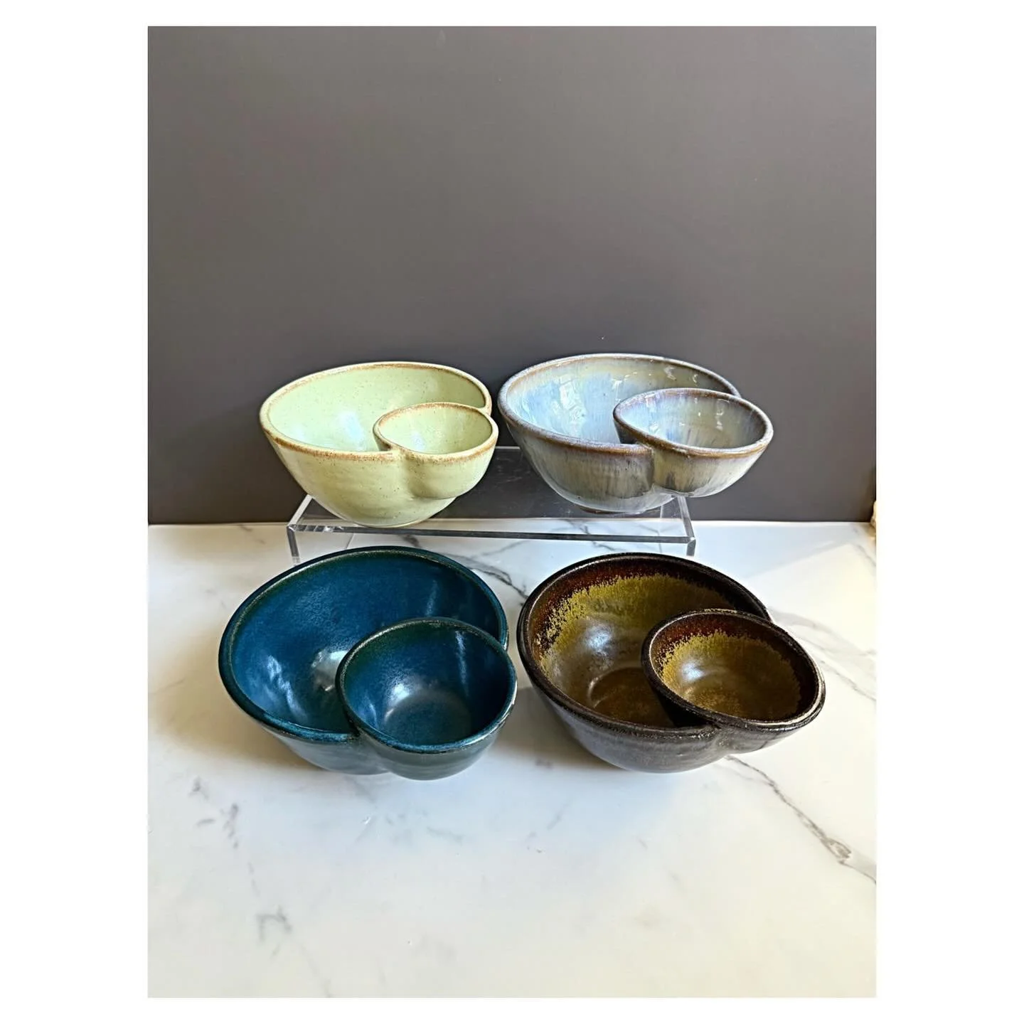 Fun serving bowls for chips and dip, olives and more!