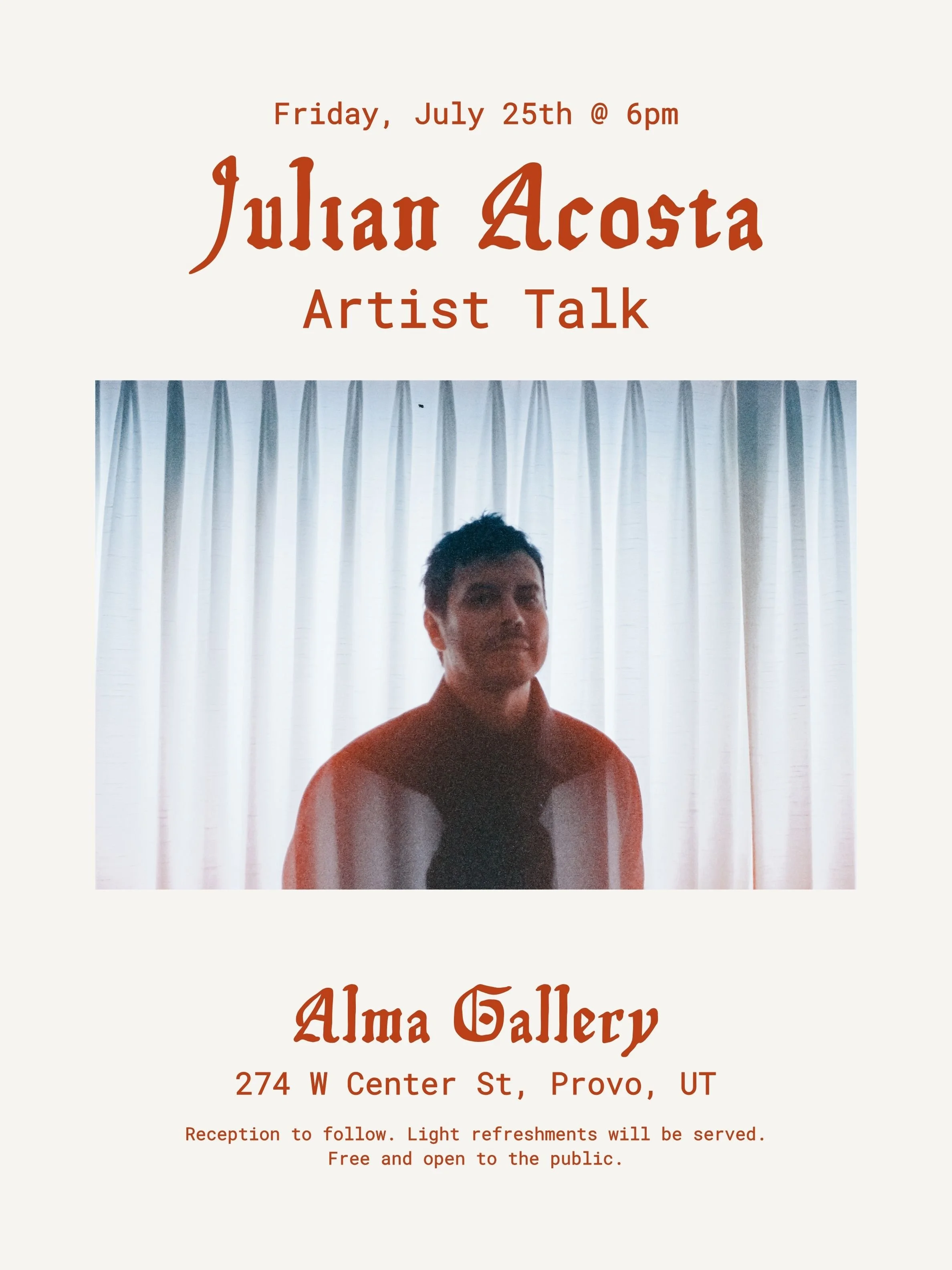 Artist Talk: Julian Acosta