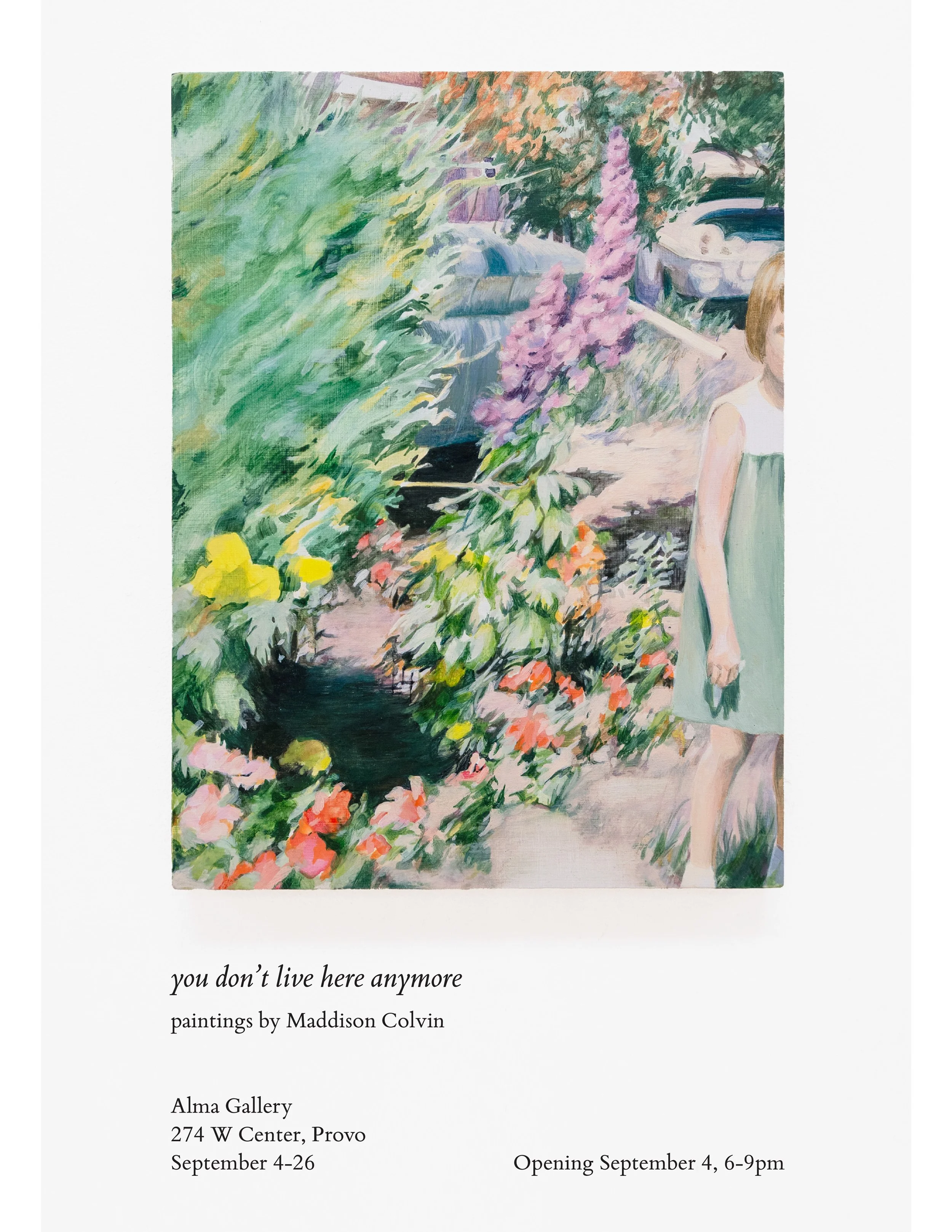 Maddison Colvin - you don't live here anymore