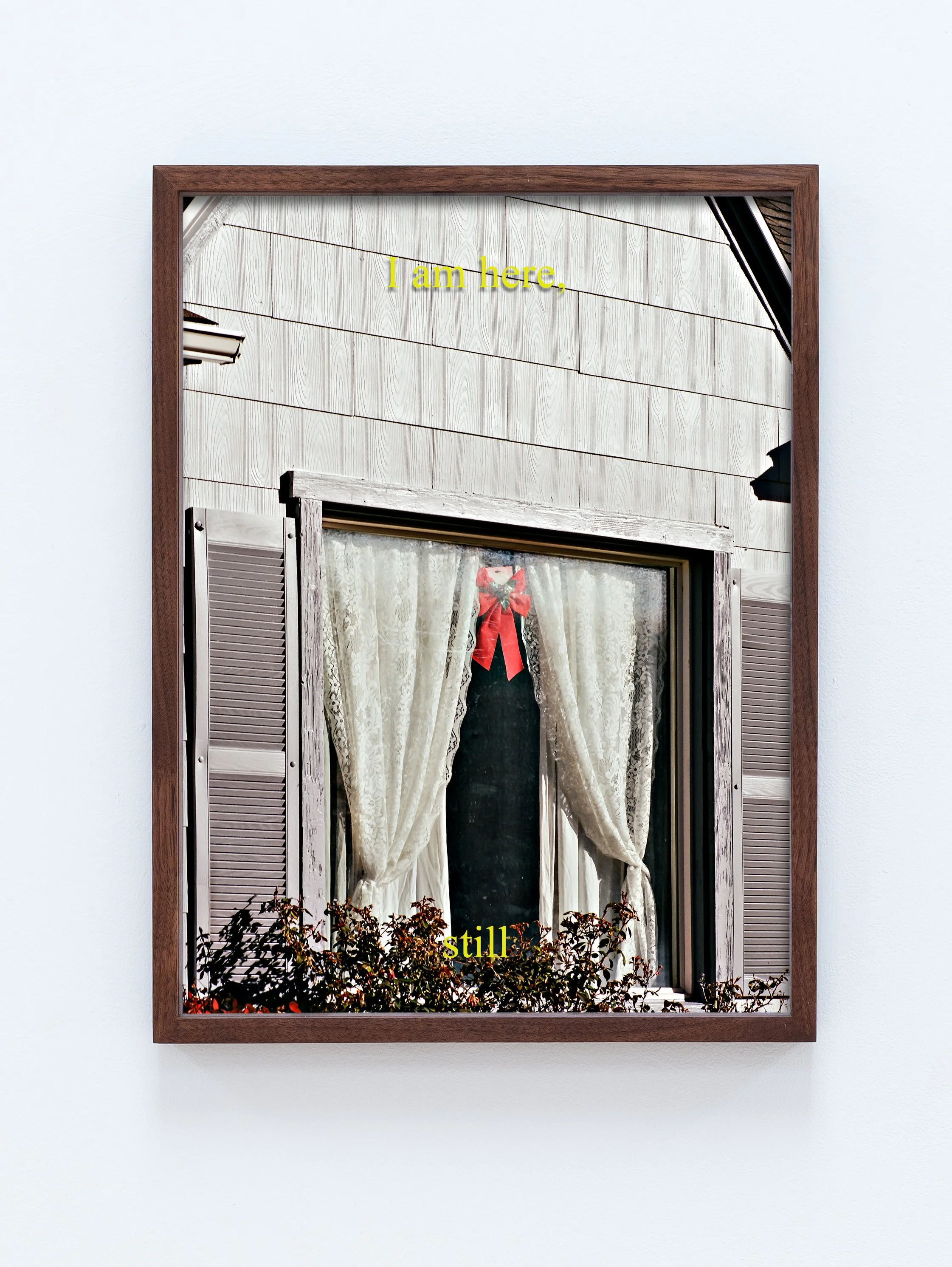 Brief vibrato whistling (I am here, still)