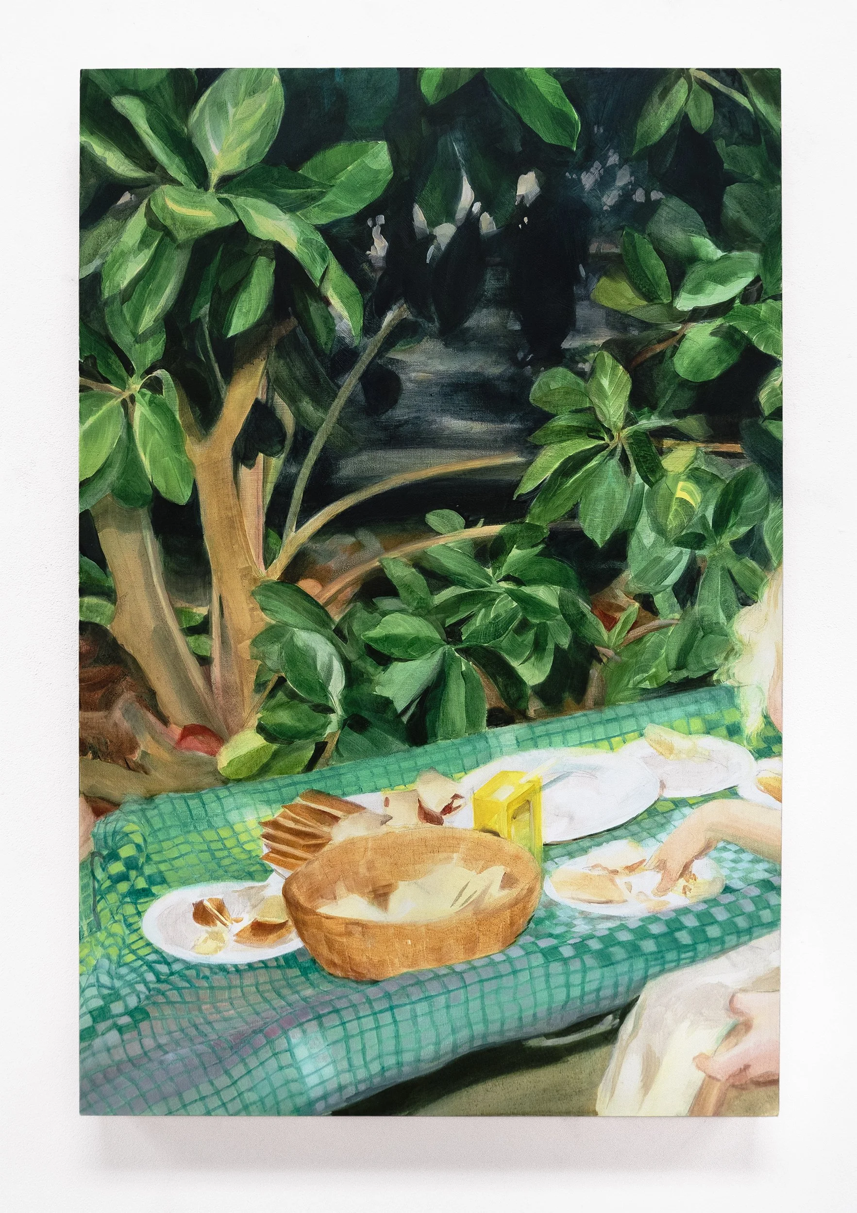in the little side-yard