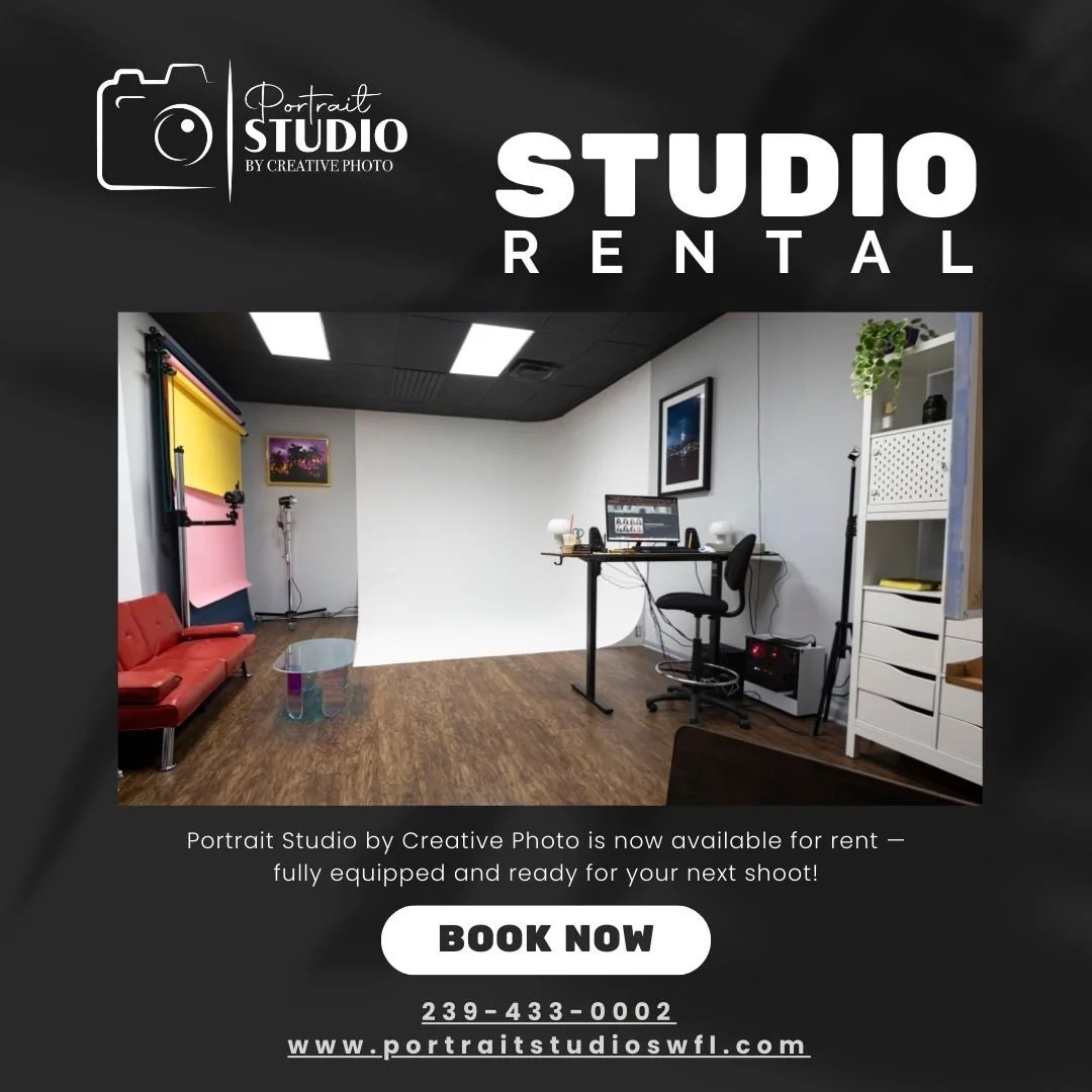 ✨ Create in a space designed for photographers, creators, and dreamers. ✨

Portrait Studio by Creative Photo is now available for rent! Whether you&rsquo;re capturing portraits, filming content, or working on your next creative project, our fully equ