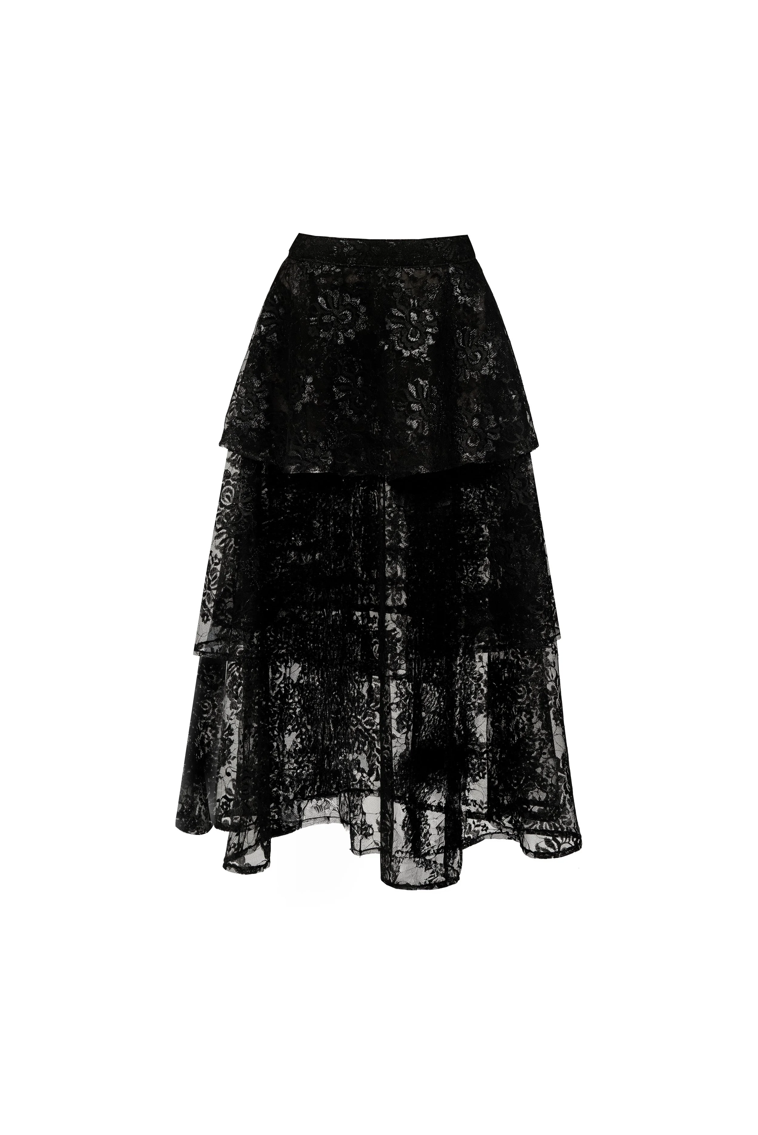 VAN BRUSSEL OPULENCE LACE SKIRT