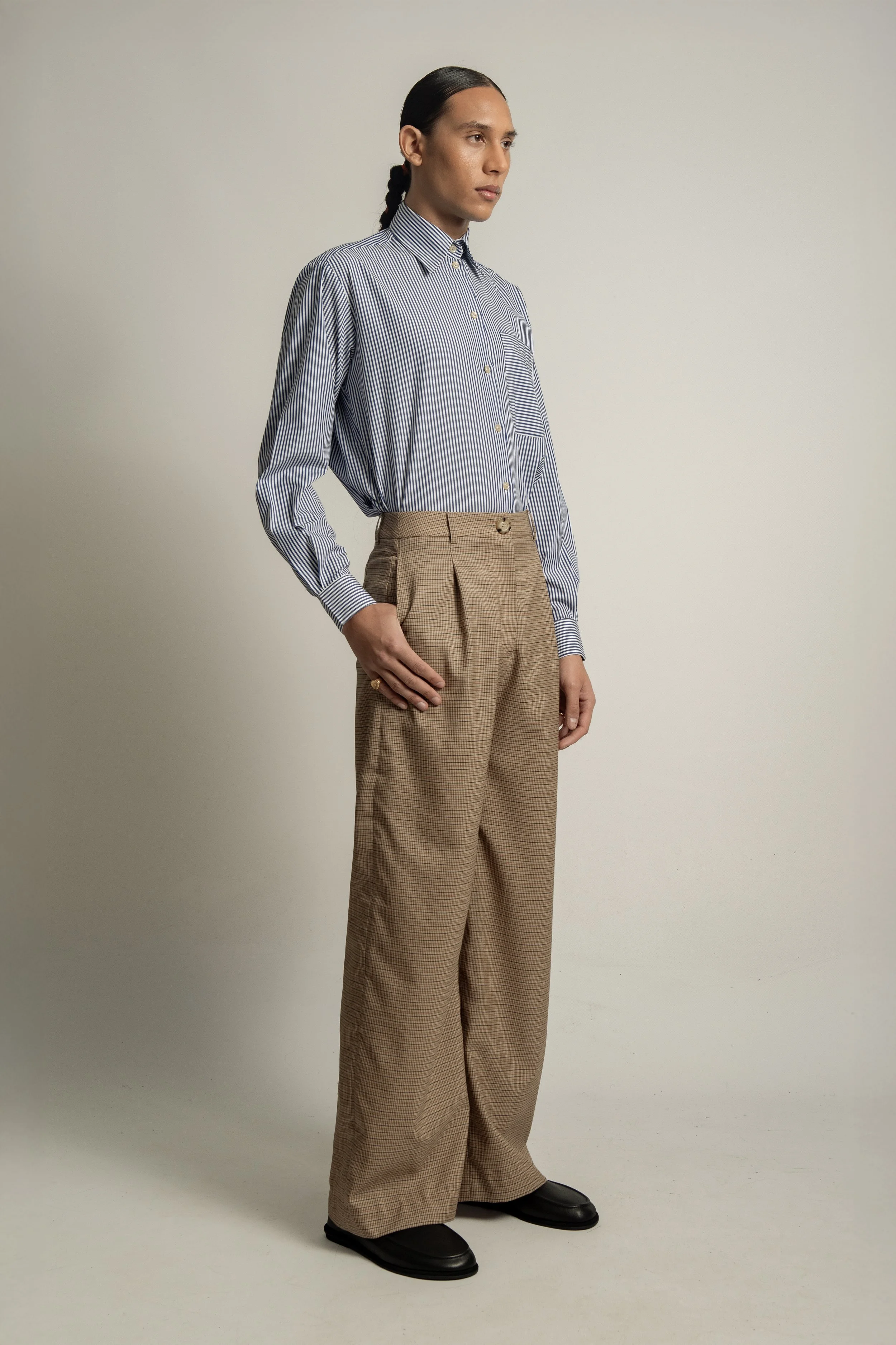 VAN BRUSSEL ALESSANDRO TROUSER SIDE JORDAN