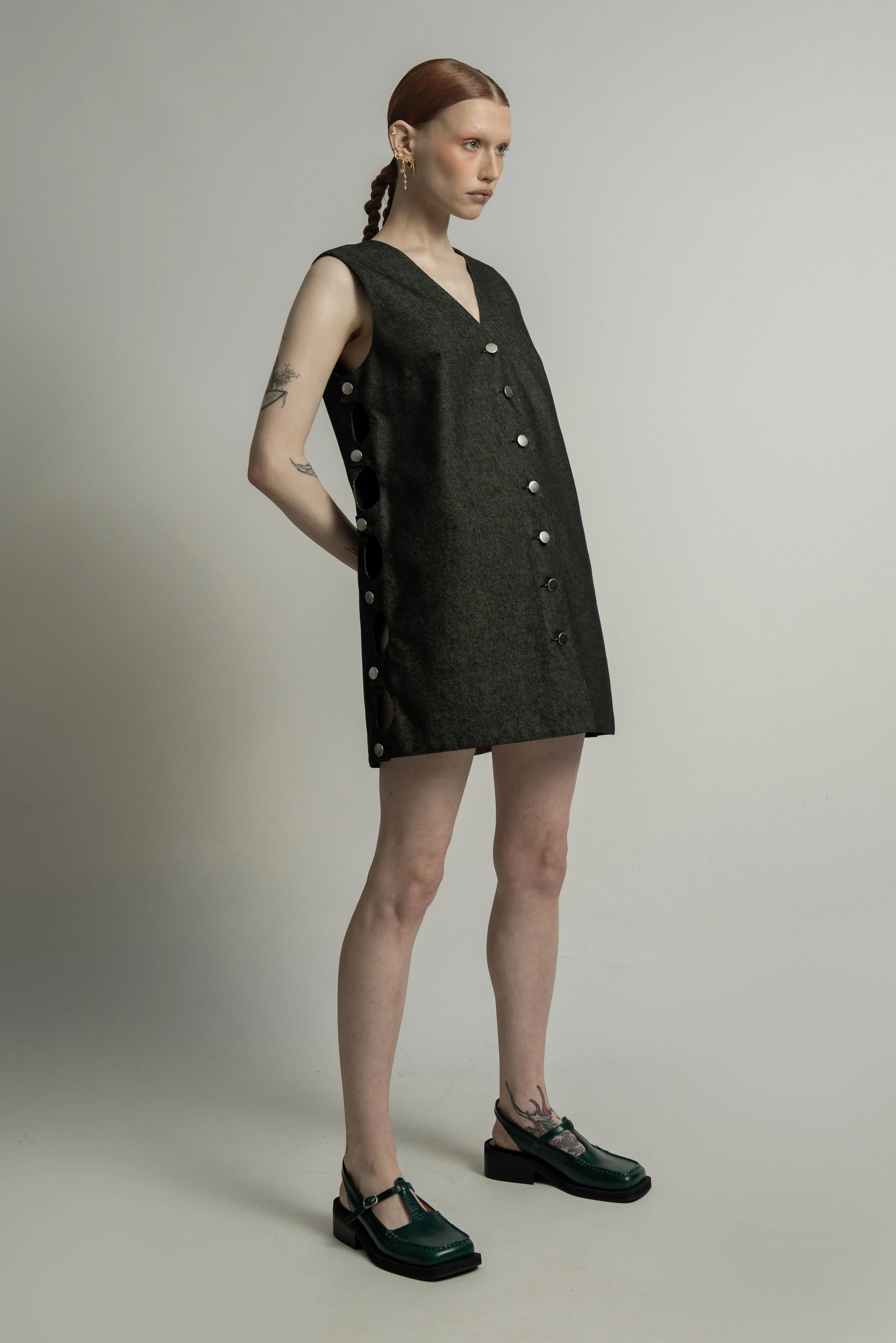 VAN BRUSSEL Bruno Vest Dress