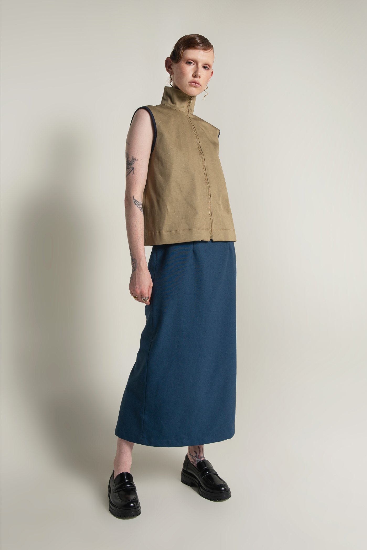 VAN BRUSSEL VANGUARD MIDLINE TRENCH - VEST SIDE