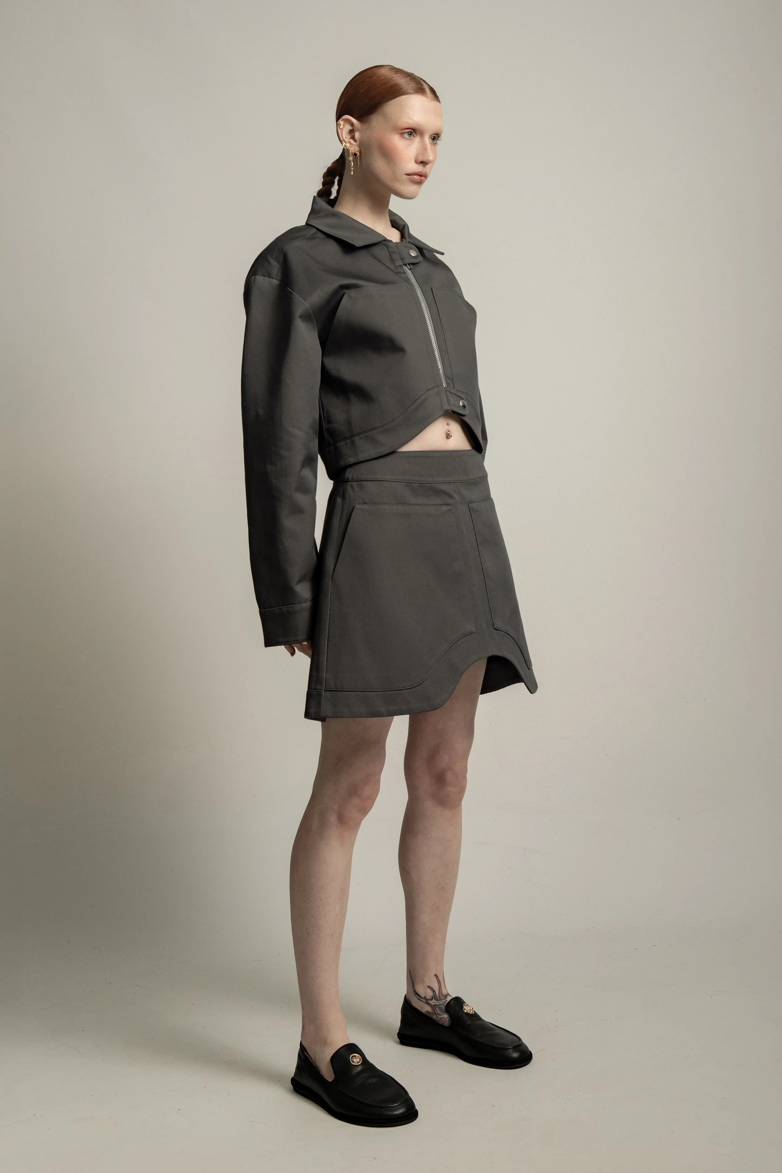 VAN BRUSSEL NOLA BIKER SKIRT