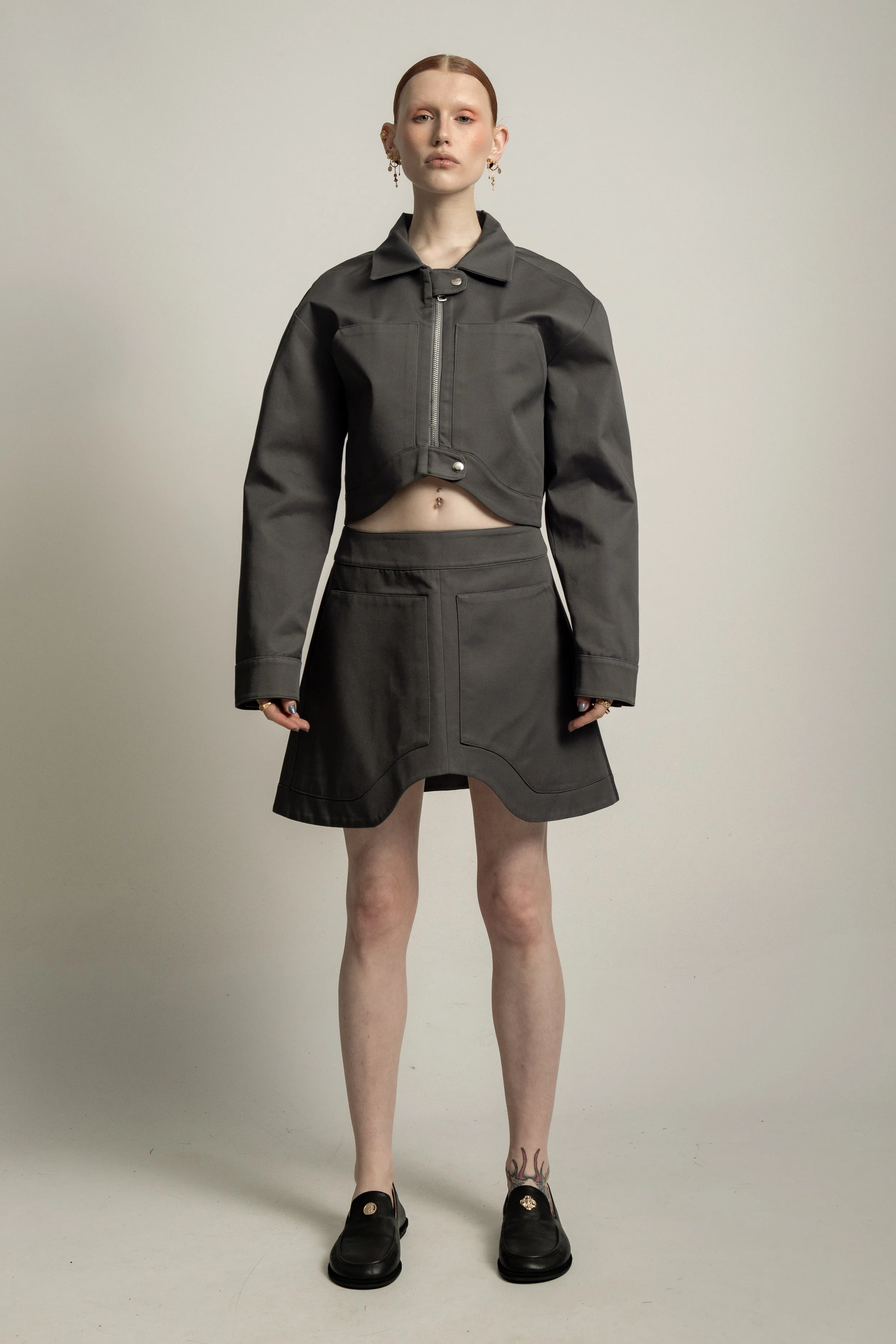 VAN BRUSSEL NOLA BIKER SKIRT