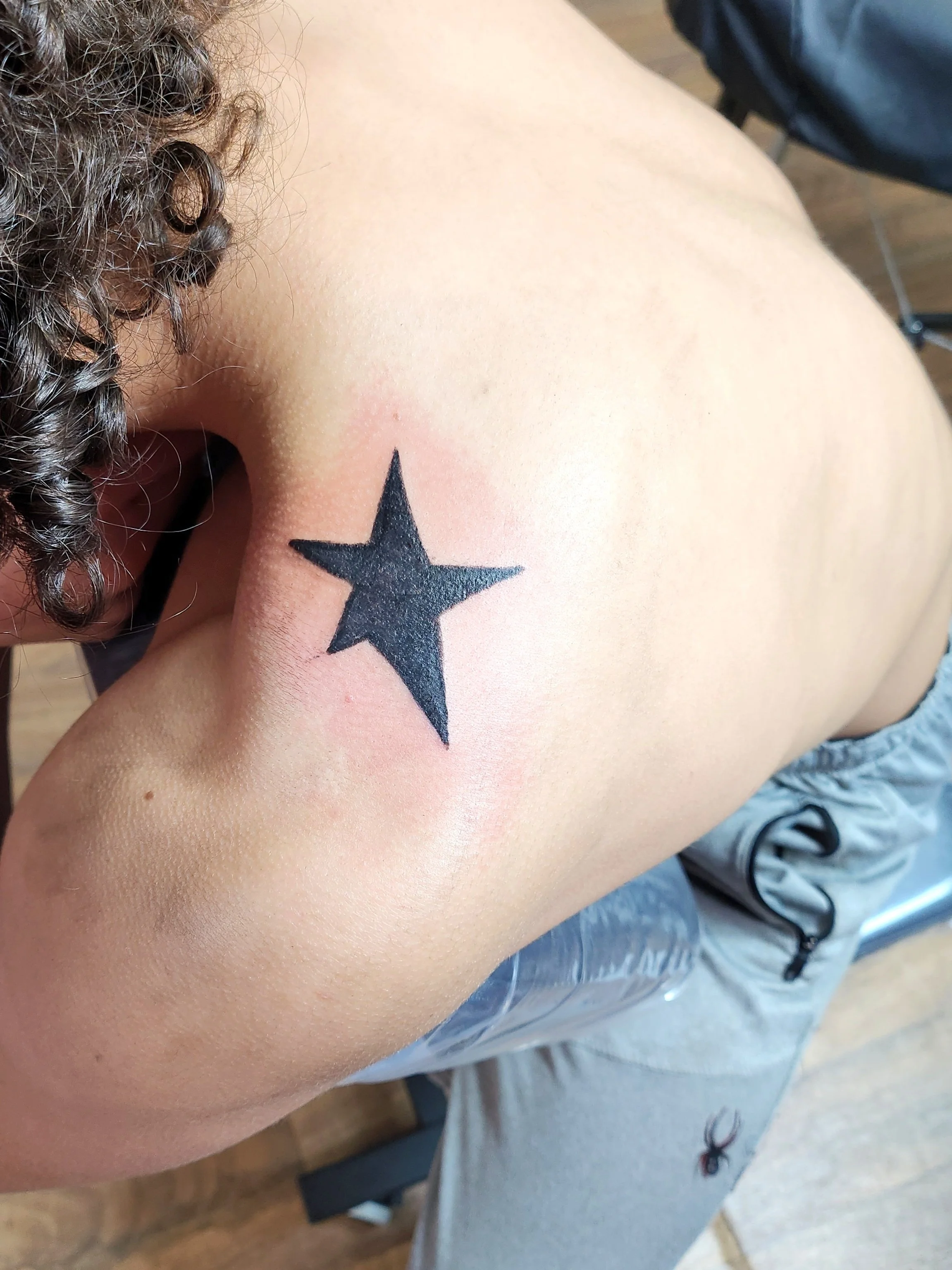 Tattoo of Jo Jo's Bizarre Adventure birthmark