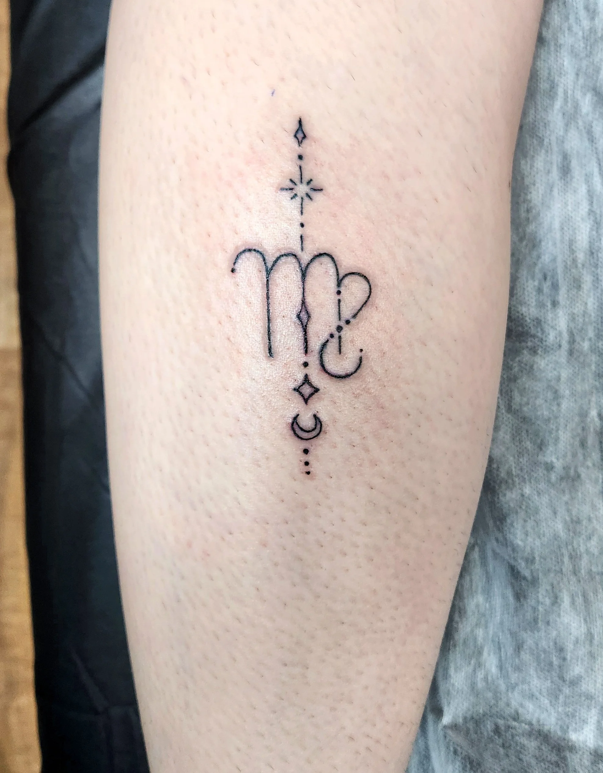 Virgo sign tattoo 1.jpg