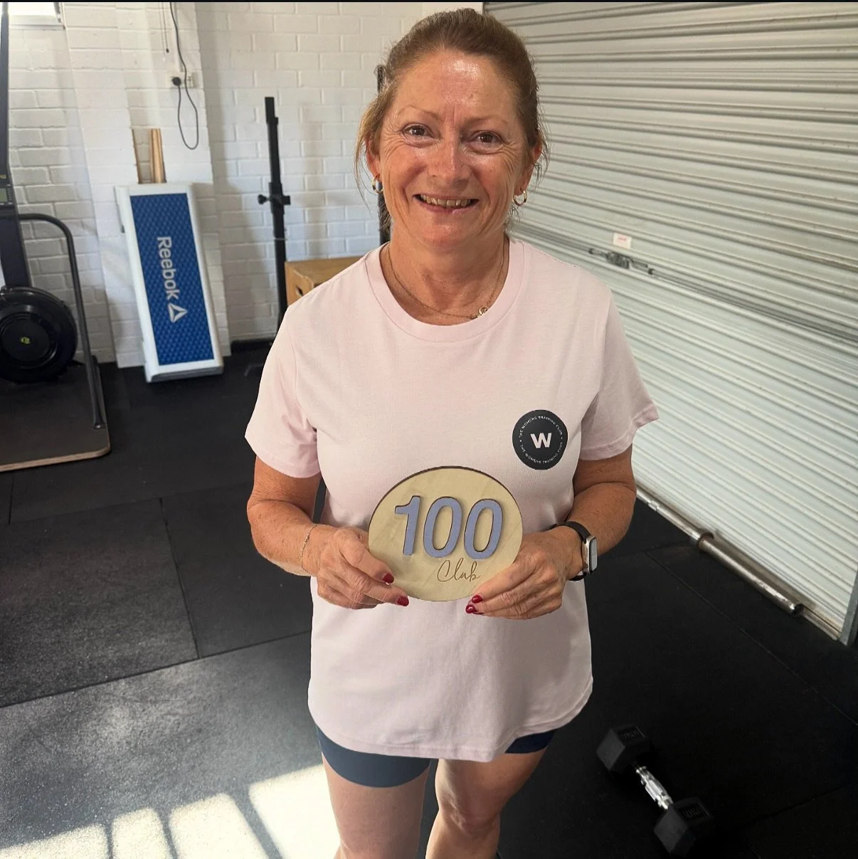 ✨ 100 Club ✨

A big shoutout to our lovely member to hit 100 sessions &mdash; Denise! 

In her own worlds &ldquo; I gave it ago in my 60s and it&rsquo;s the best thing I&rsquo;ve ever done&rdquo; 

The progress and strength Denise has gained in this 