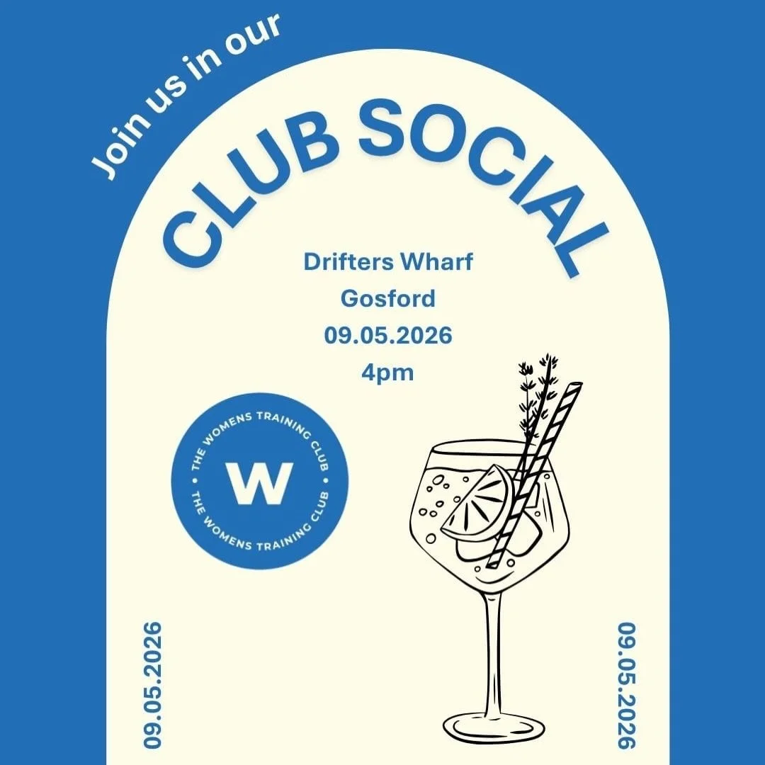 SAVE THE DATE LADIES

Our next Club Social is coming 💃

When: Saturday 9th May from 4pm
Where: Drifters Wharf, Gosford

Please RSVP in the members chat so we can book enough space.

I&rsquo;ve been meaning to organise this for a while, but with some
