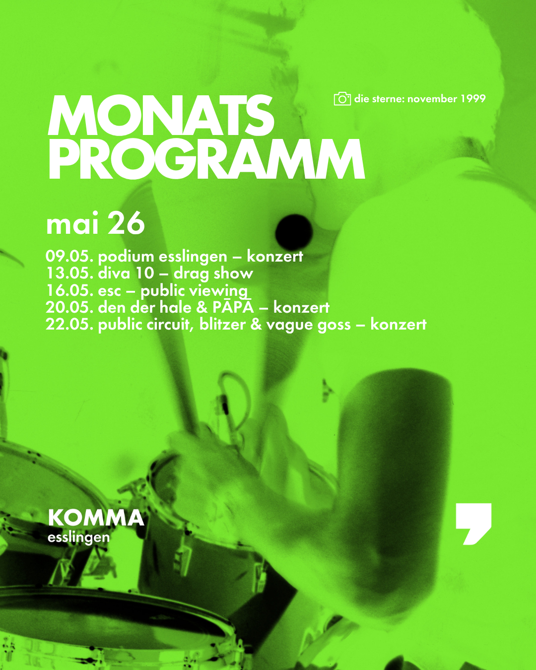 PROGRAMM – MAI 