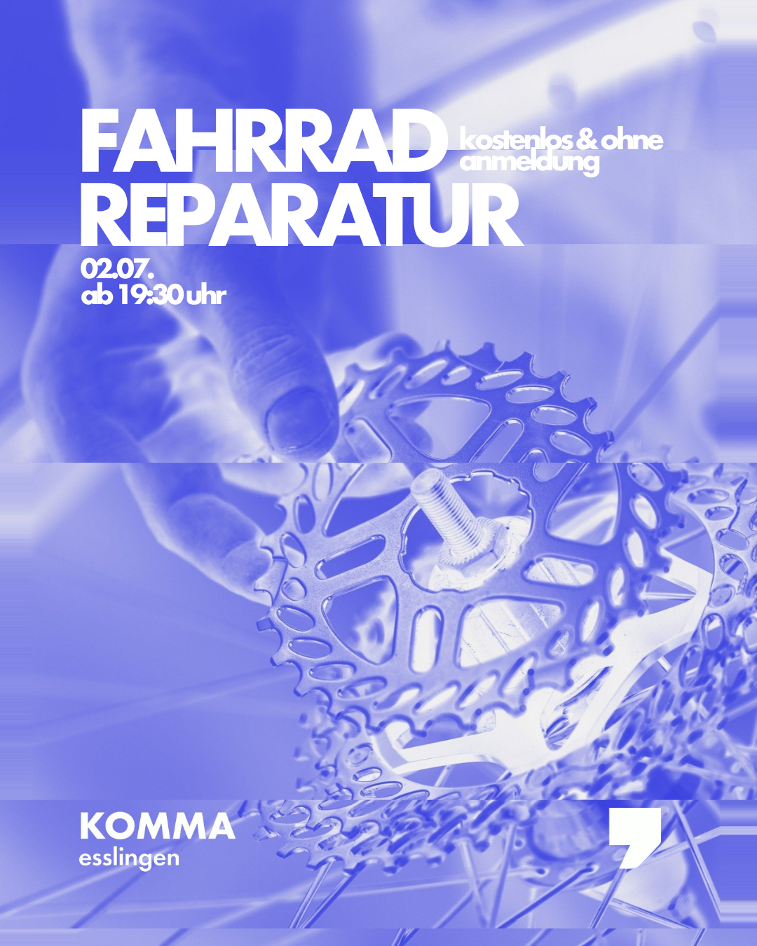 Fahrrad-Reparatur