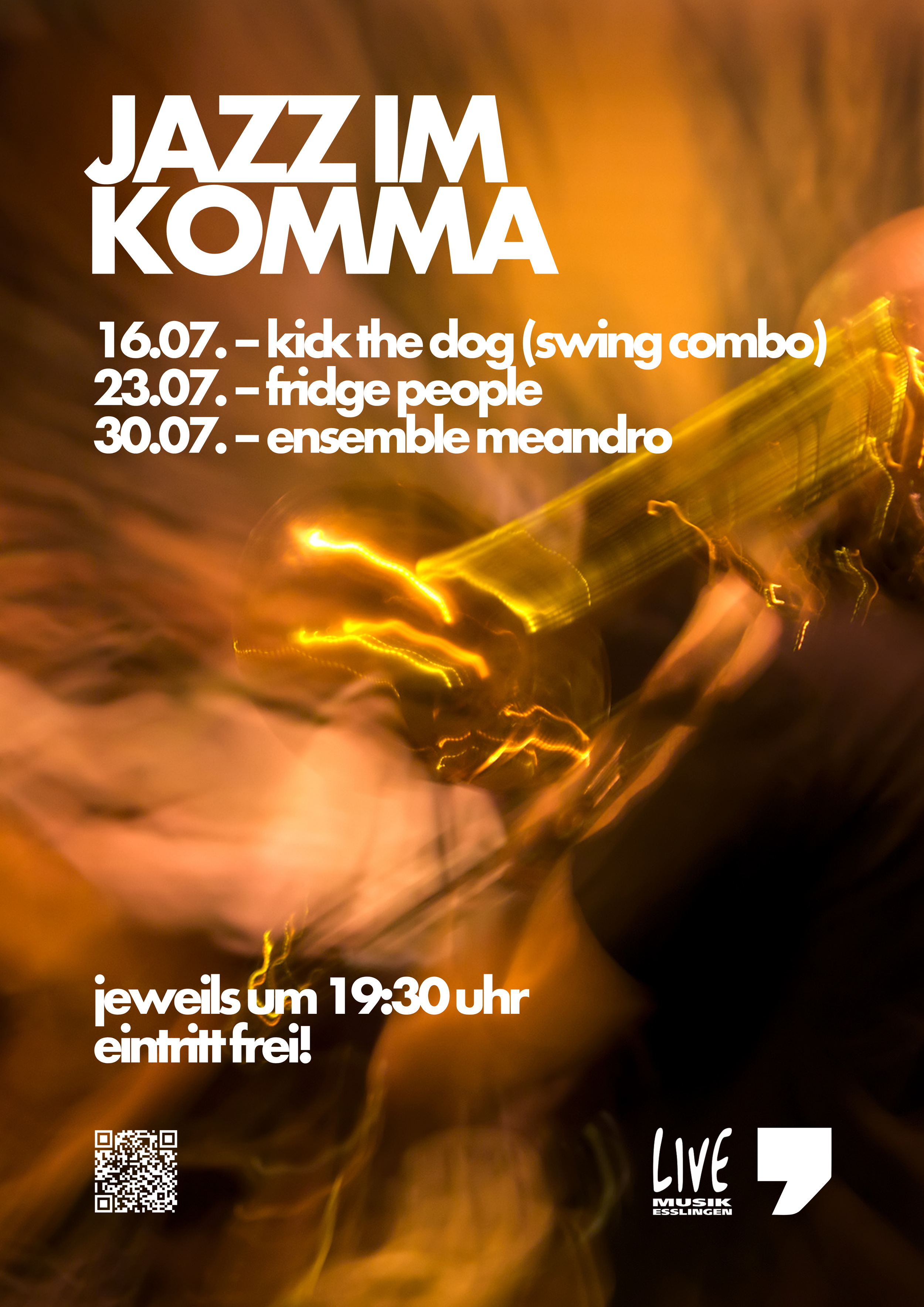 Live-Jazz Konzert - ensemble meandro