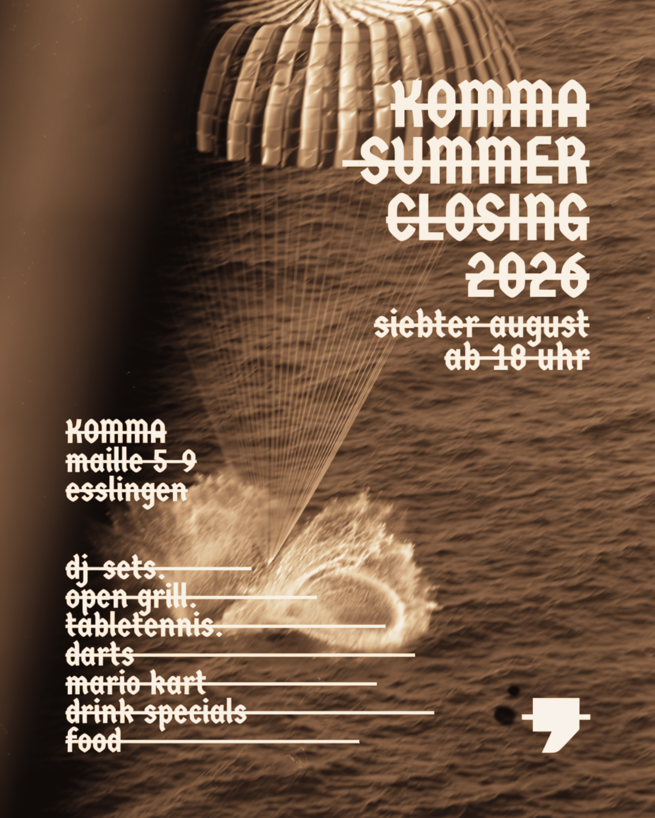 SUMMER CLOSING - DJ-SETS, OPEN GRILL & MEHR