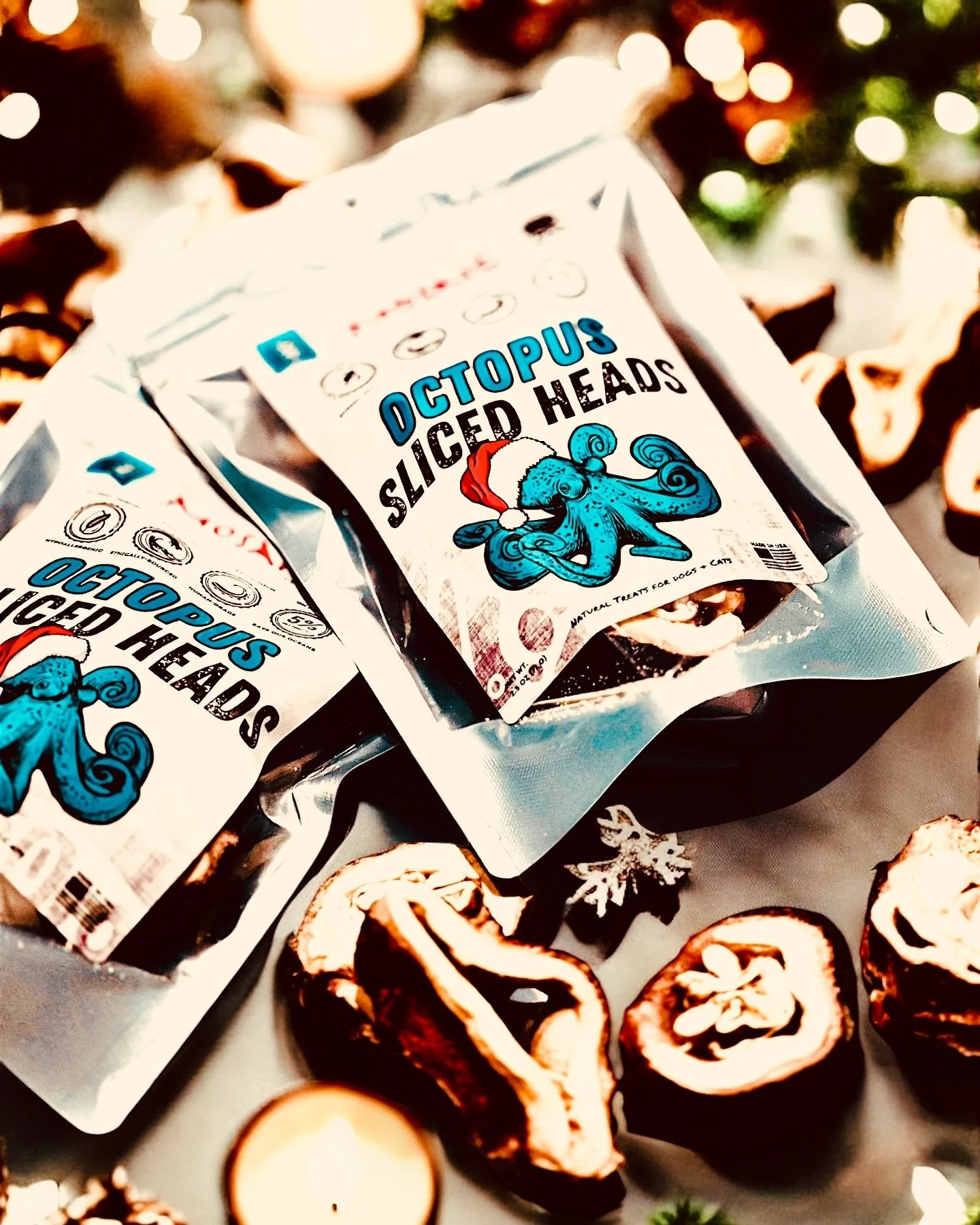 Here&rsquo;s to the dogs who wagged their way onto Santa&rsquo;s nice list and the cats who&mdash;let&rsquo;s face it&mdash;probably bribed him. 

A special shoutout to the extra-good (or extra-sneaky) pets who scored freeze-dried octopus treats this