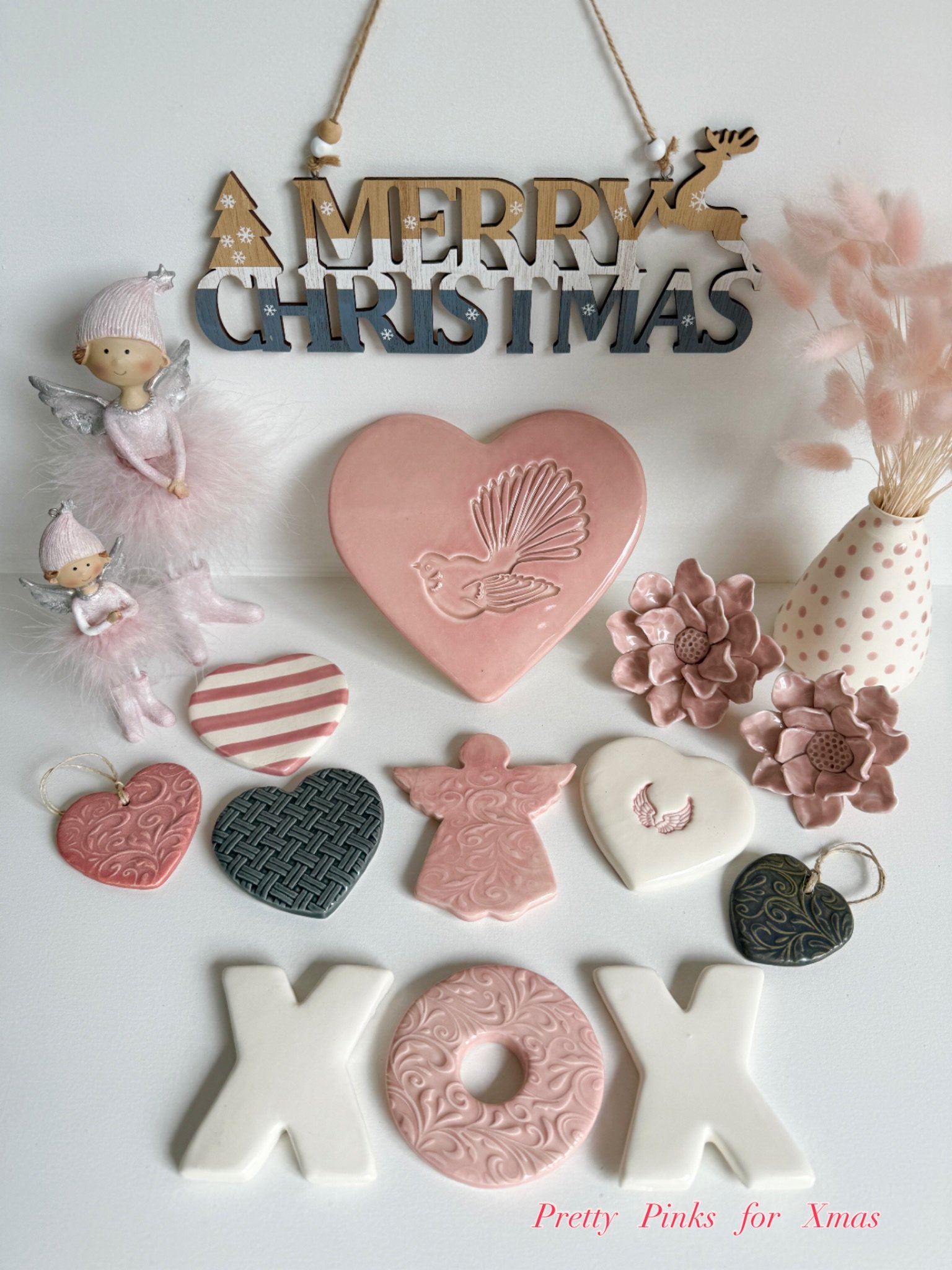 Pretty Pinks for Xmas 🌸