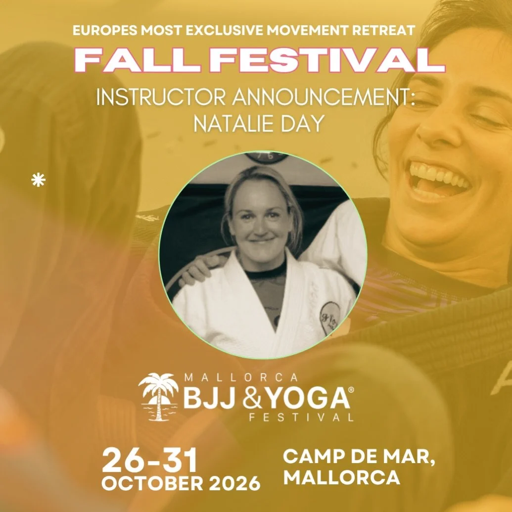 We are so proud to announce that Natalie Day is returning to Fall Festival 2026.

Natalie is the first female black belt under Mauricio Gomez &mdash; and if you&rsquo;ve trained with her at the festival before, you already know what&rsquo;s coming. H