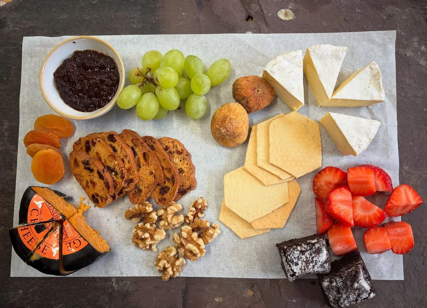 Sharing boards &amp; deserts now available to enjoy in @leahsyard courtyard! 

We have cheeseboards, bhaji boards and strawberries &amp; cream ready to enjoy with a glass of wine from @barks.wine 🍷

#sharingboard #platter #cheeseboard #leahsyard #sh