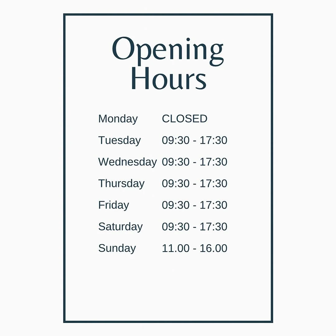 Our updated opening hours - please note Monday&rsquo;s we will now be closed

You can find us located in @leahsyard 📍
22 Cambridge Street, Sheffield, S1 4HP 

#openingtimes #sheffieldcitycentre