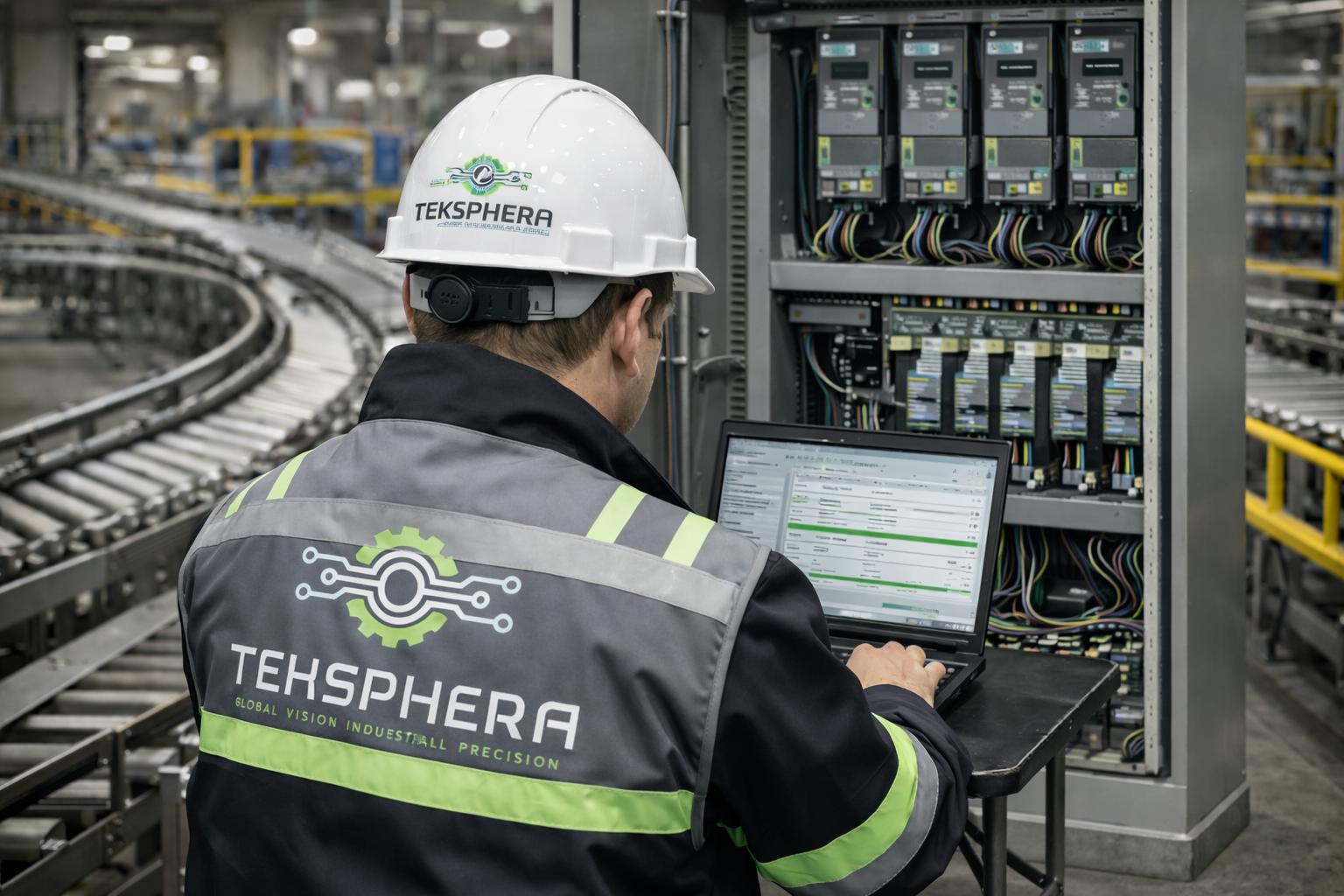 PLC programming and electrical installation